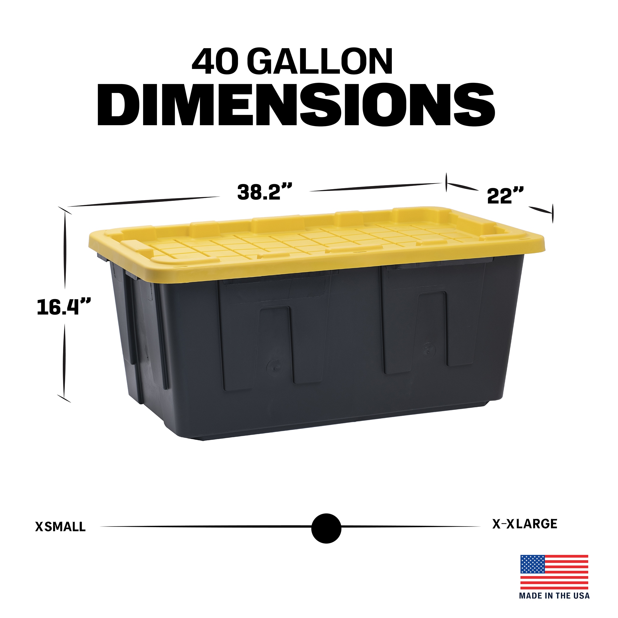 Project Source 831514 Plastic-Storage-Totes - View #3