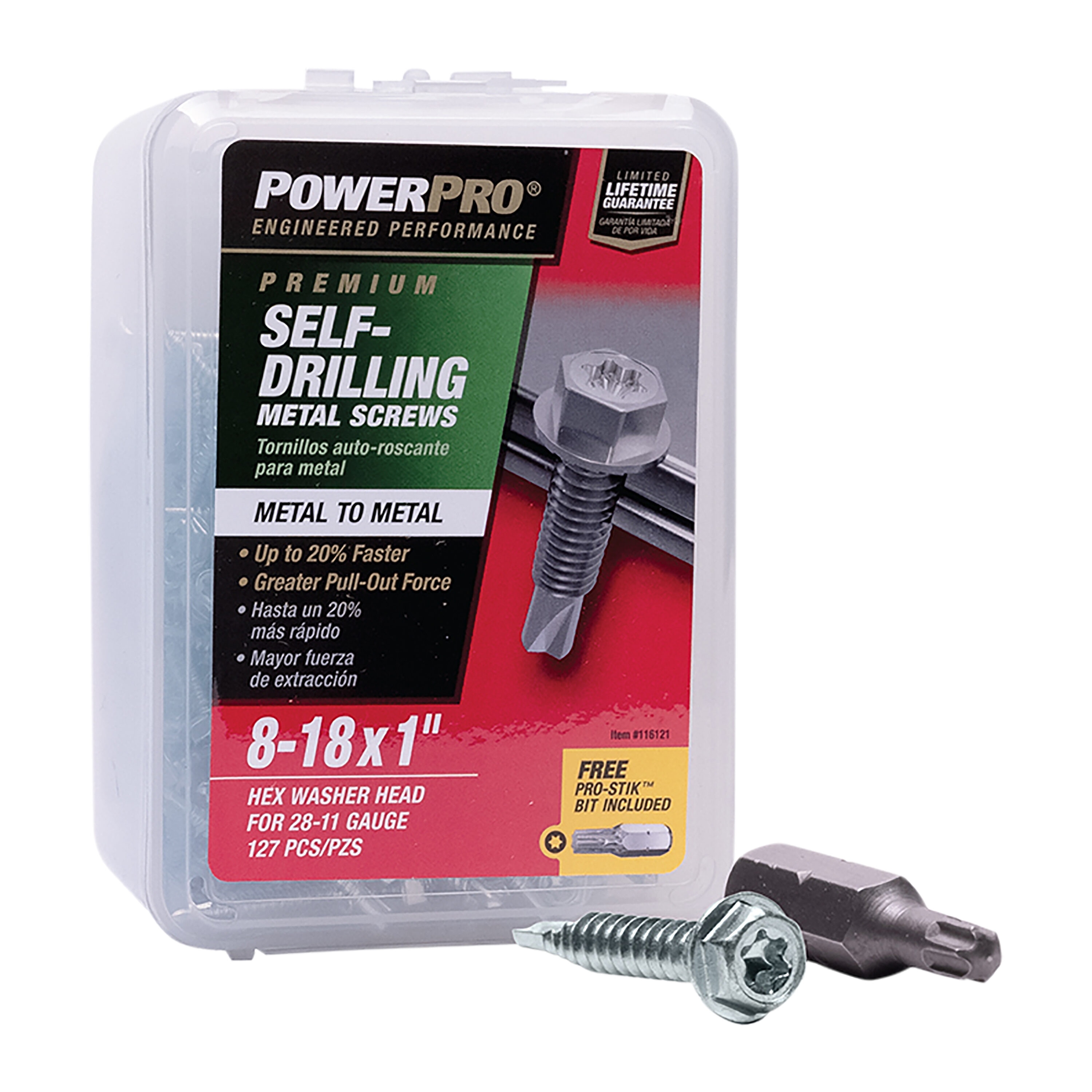 Power Pro 116121 Cement-Board-Screws - View #2