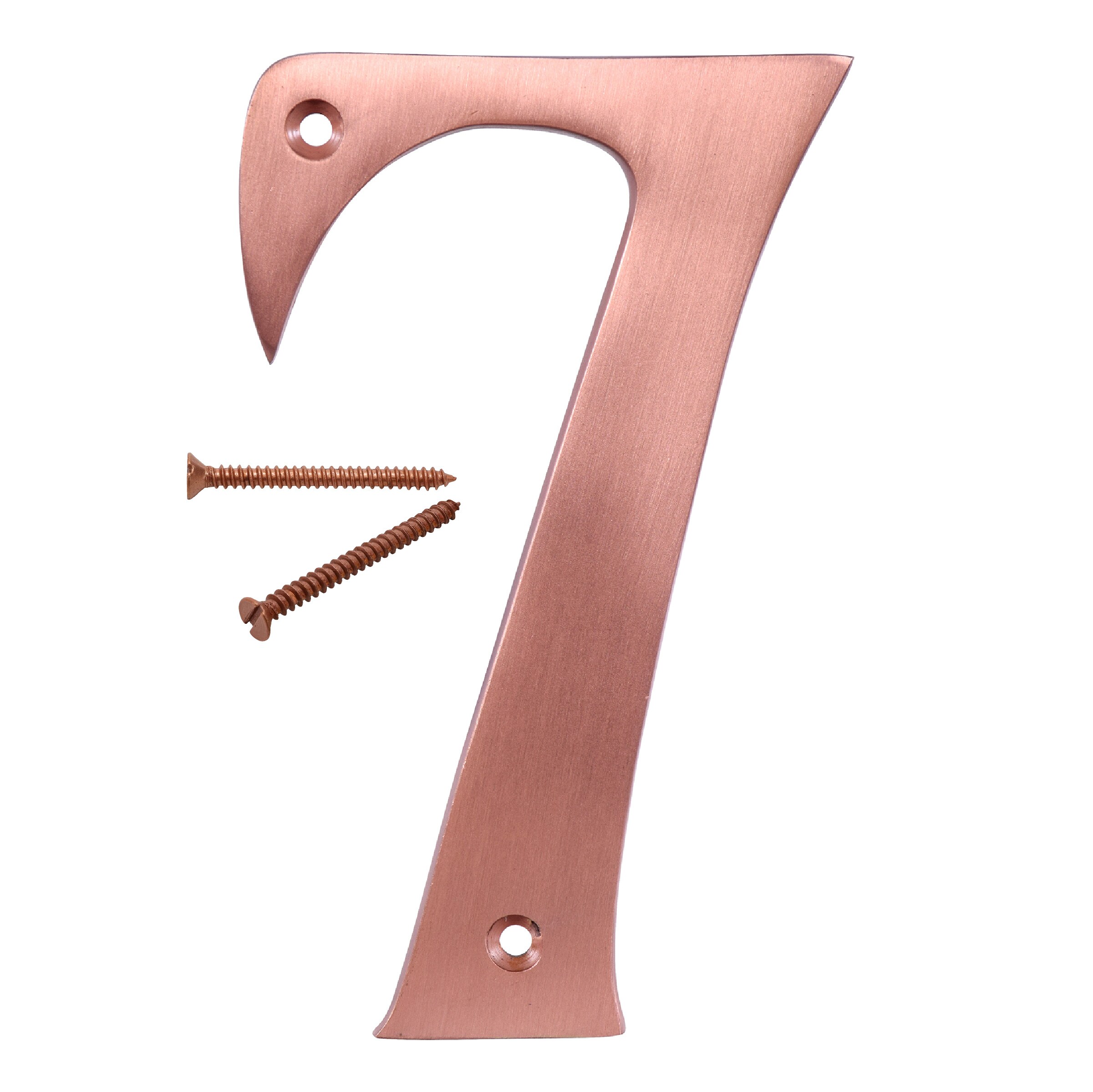 Hillman 90597 5-in Brushed Copper Number 7