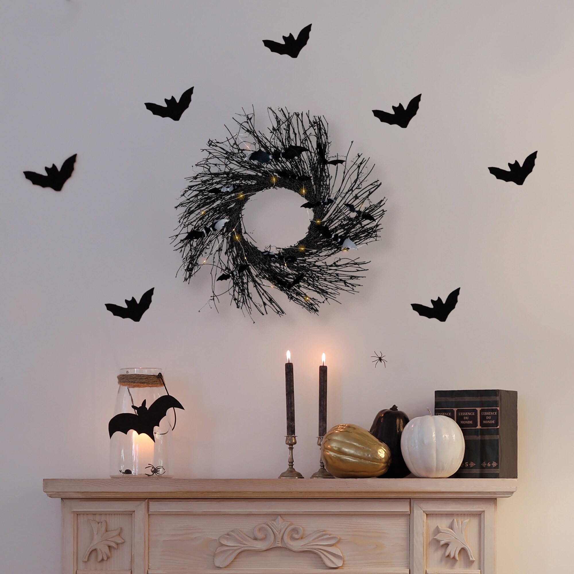 Northlight 35694669 Artificial-Halloween-Wreaths - View #2