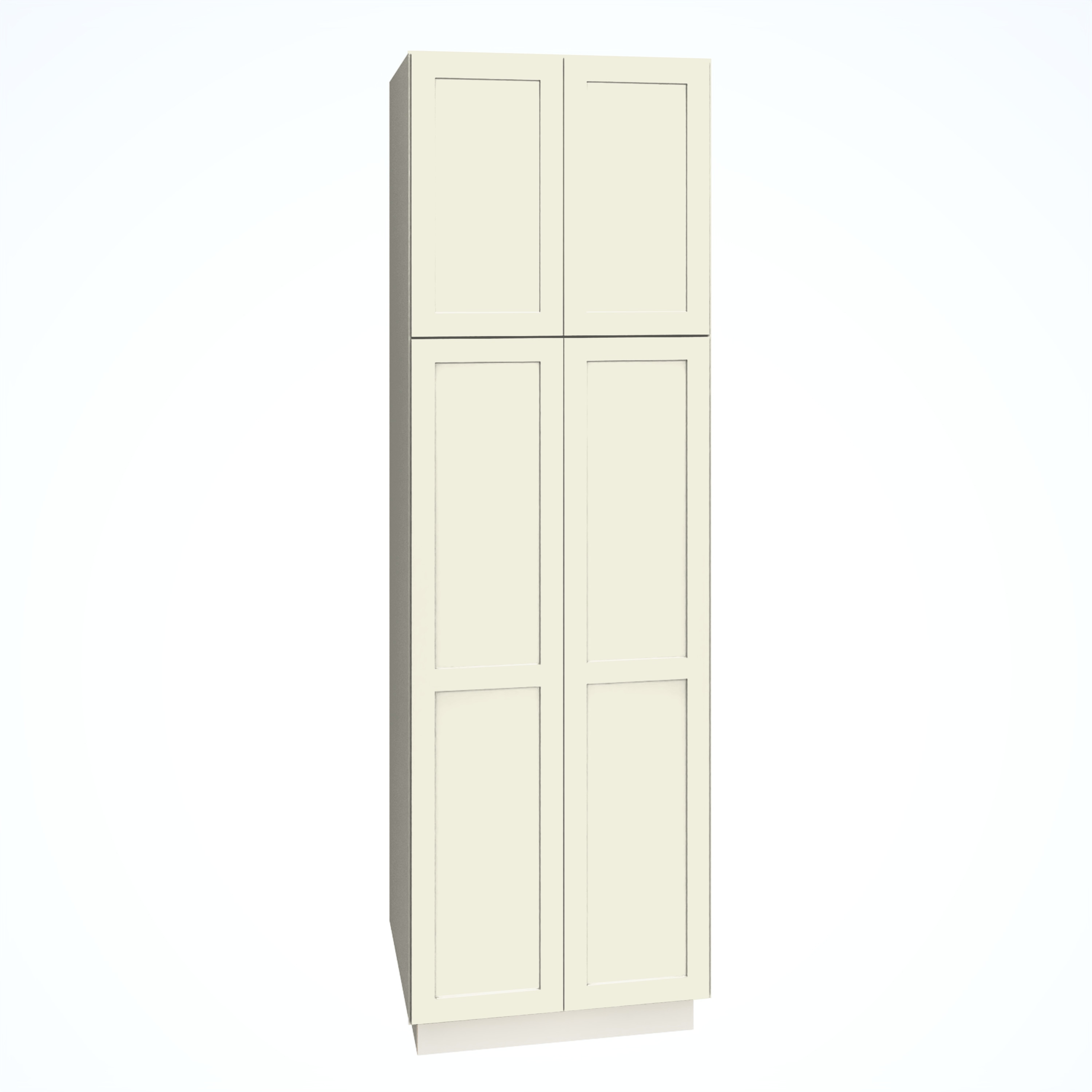 Diamond Express 61B-U309324 Jamestown 30-in W x 93-in H x 24-in D Steam Pantry Fully assembled Plywood Cabinet (Recessed Panel Shaker)