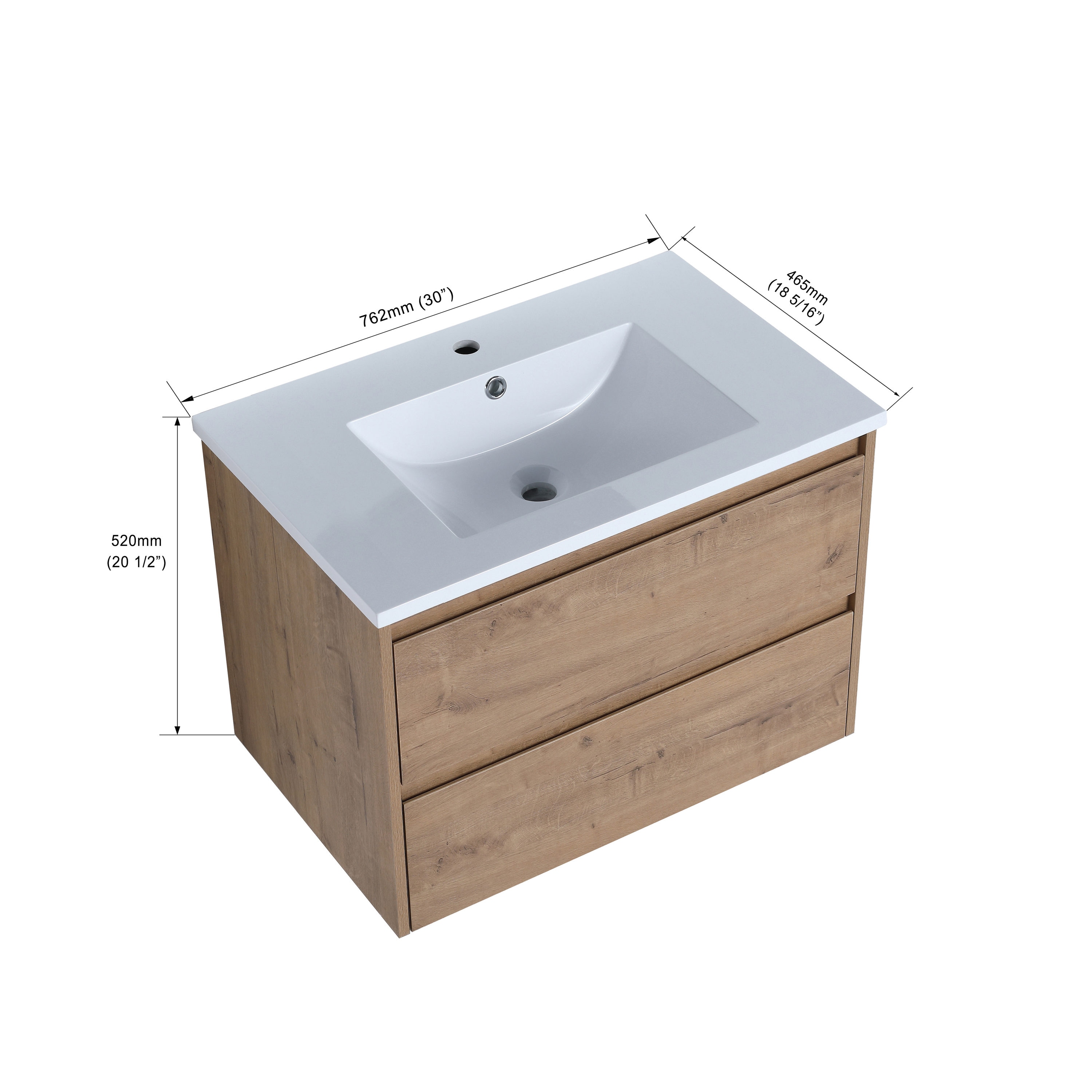 Forclover QNM-0730-IMO Bath-Vanity-Combo - View #3
