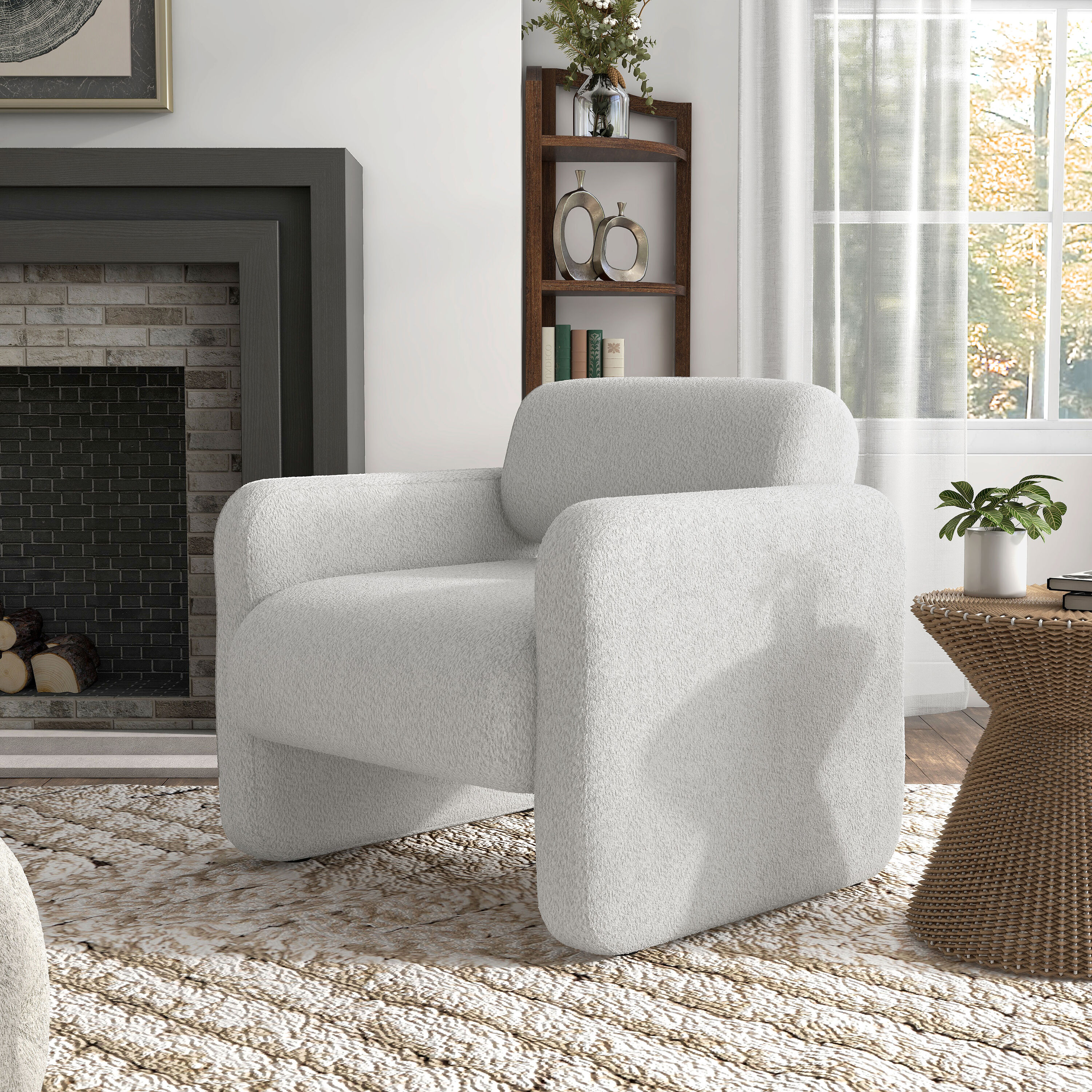 Furniture of America IDF-AC428WH chairs - View #3
