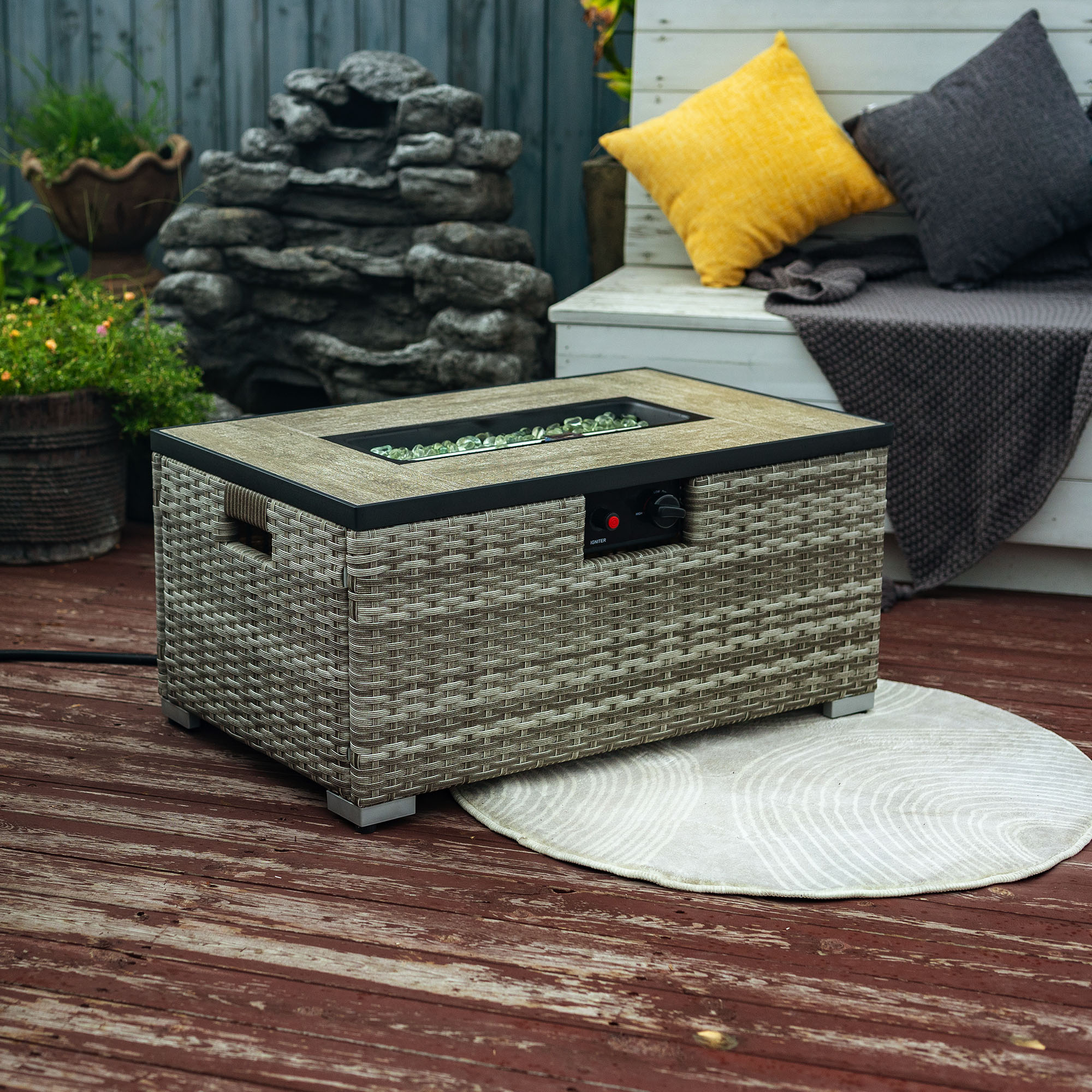 GDFStudio 327388 Outdoor-Gas-Firepits - View #3