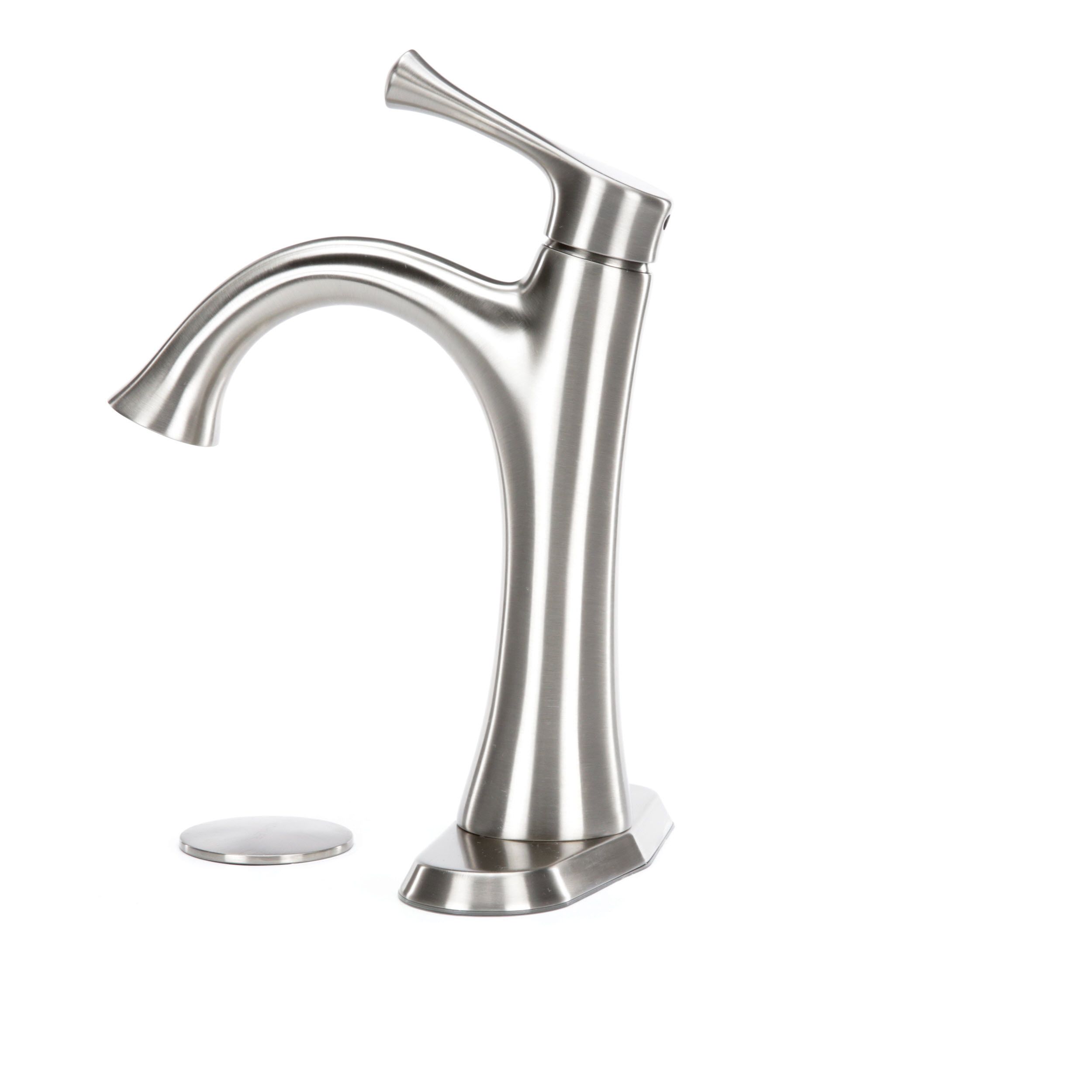 Lilyfield Kohler Brushed Nickel 1-Handle Bathtub and Shower Faucet with  Valve (R78048-4E-BN)