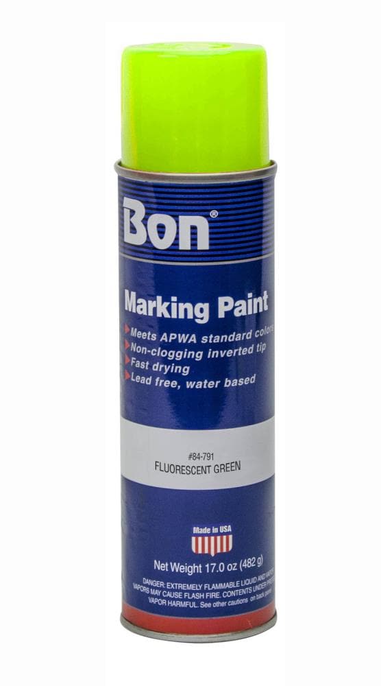 Bon Tool 84-791 12 -Pack 10-Inches Green Plastic Marking Flag