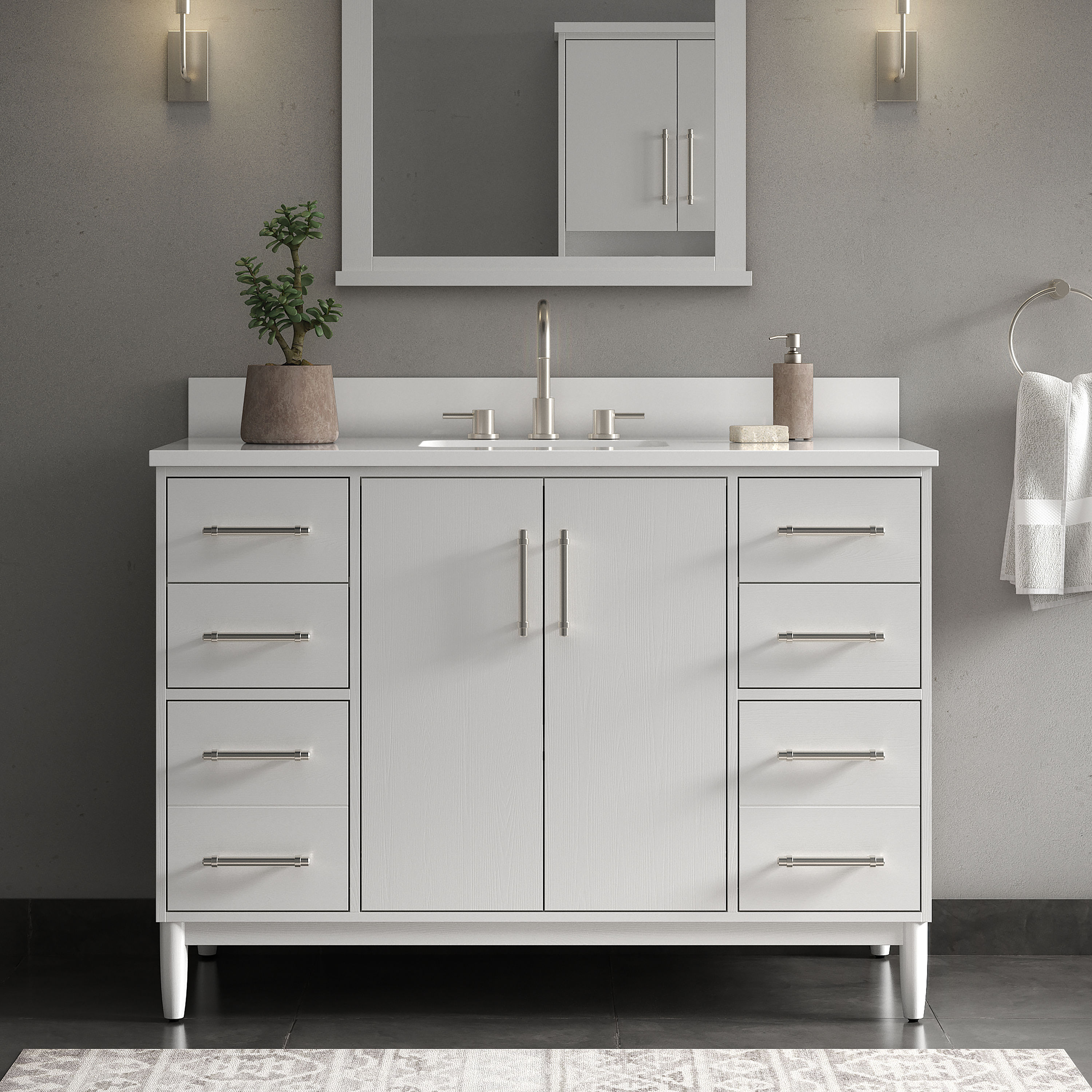 Plywood Bathroom Vanities with Tops at Lowes.com