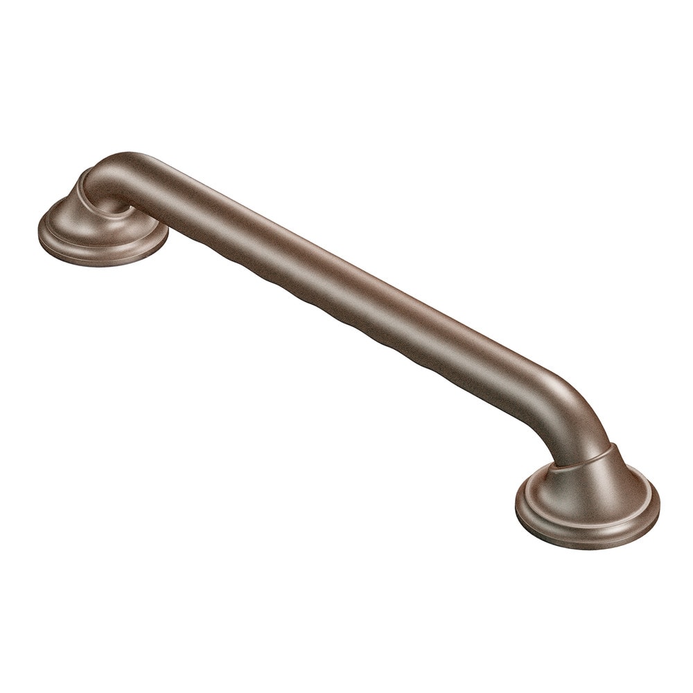 Moen LR8724D3GOWB Home Care 24-in Old World Bronze Wall mount ADA Compliant Grab Bar ( 250-lb Weight Capacity )