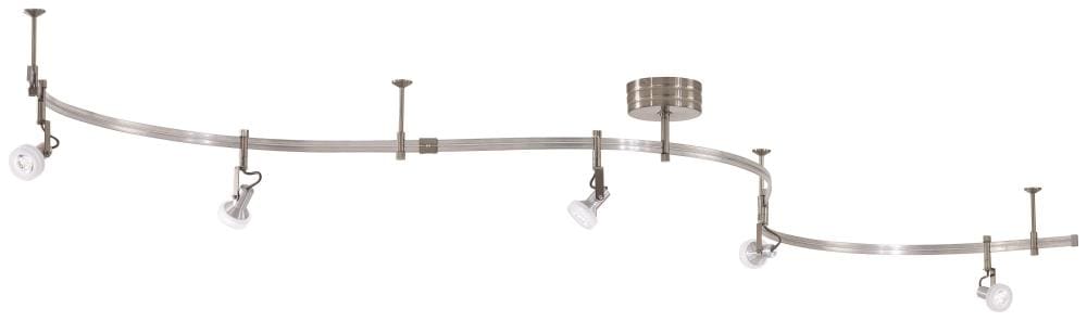 George Kovacs P4305-084 GK Low Voltage Light Rail Remodel or new construction Brushed nickel Non-IC Open
