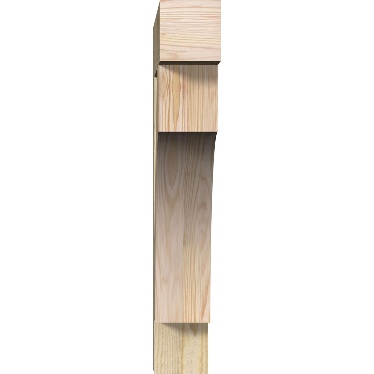 Ekena Millwork BKT04X22X26WTL05RDF Exterior-Brackets-Braces - View #2