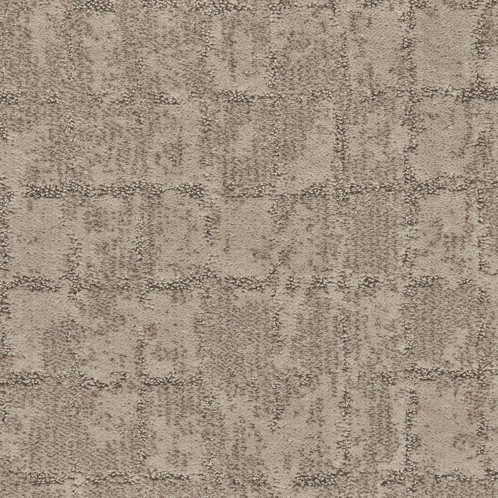 STAINMASTER STP64-L014-0808 (Sample) Mellow Walk Twine Brown 38-oz sq yard Polyester Pattern Indoor Carpet