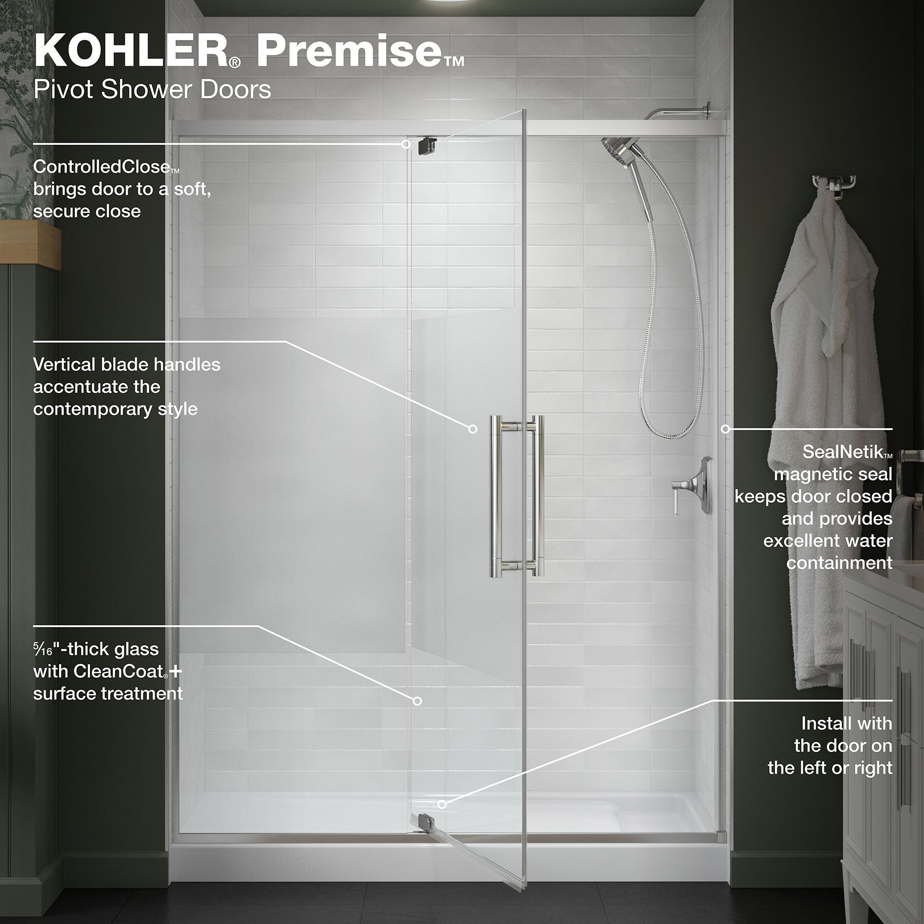 KOHLER 702477-8G81-SHP Shower-Doors - View #6