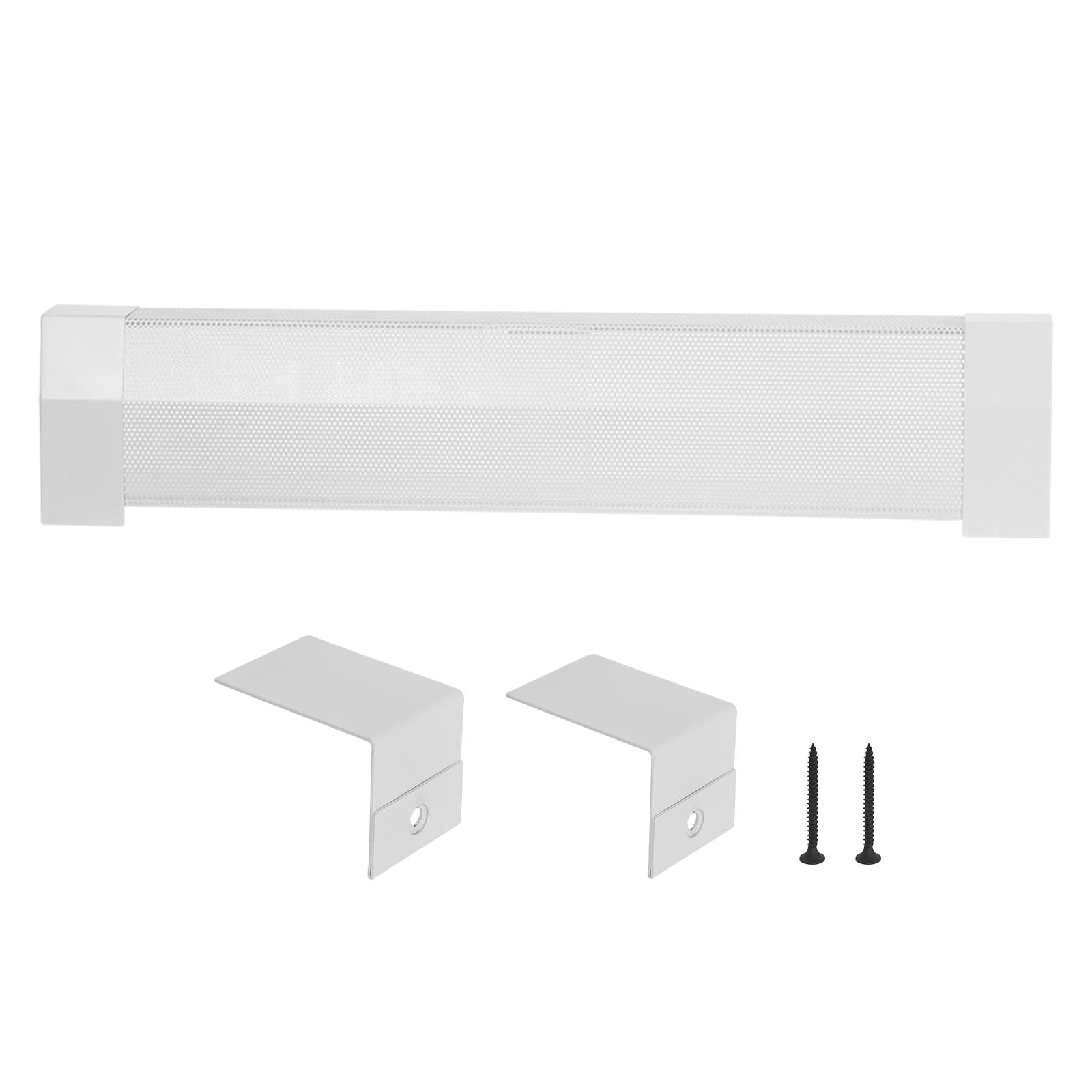 GIVIMO Heavy-Duty 3-ft Baseboard Heater Cover Compact Steel Front Cover for Electric Heating Units Powder-Coated White Replacement for Bedroom and Hallway Install