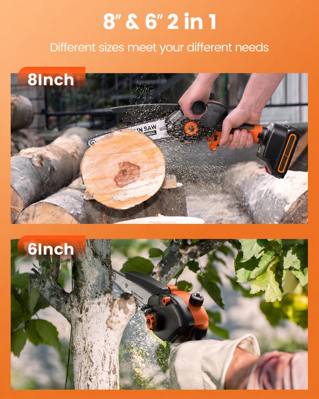 Adrinfly LAD0522D014 Cordless-Chainsaw - View #6