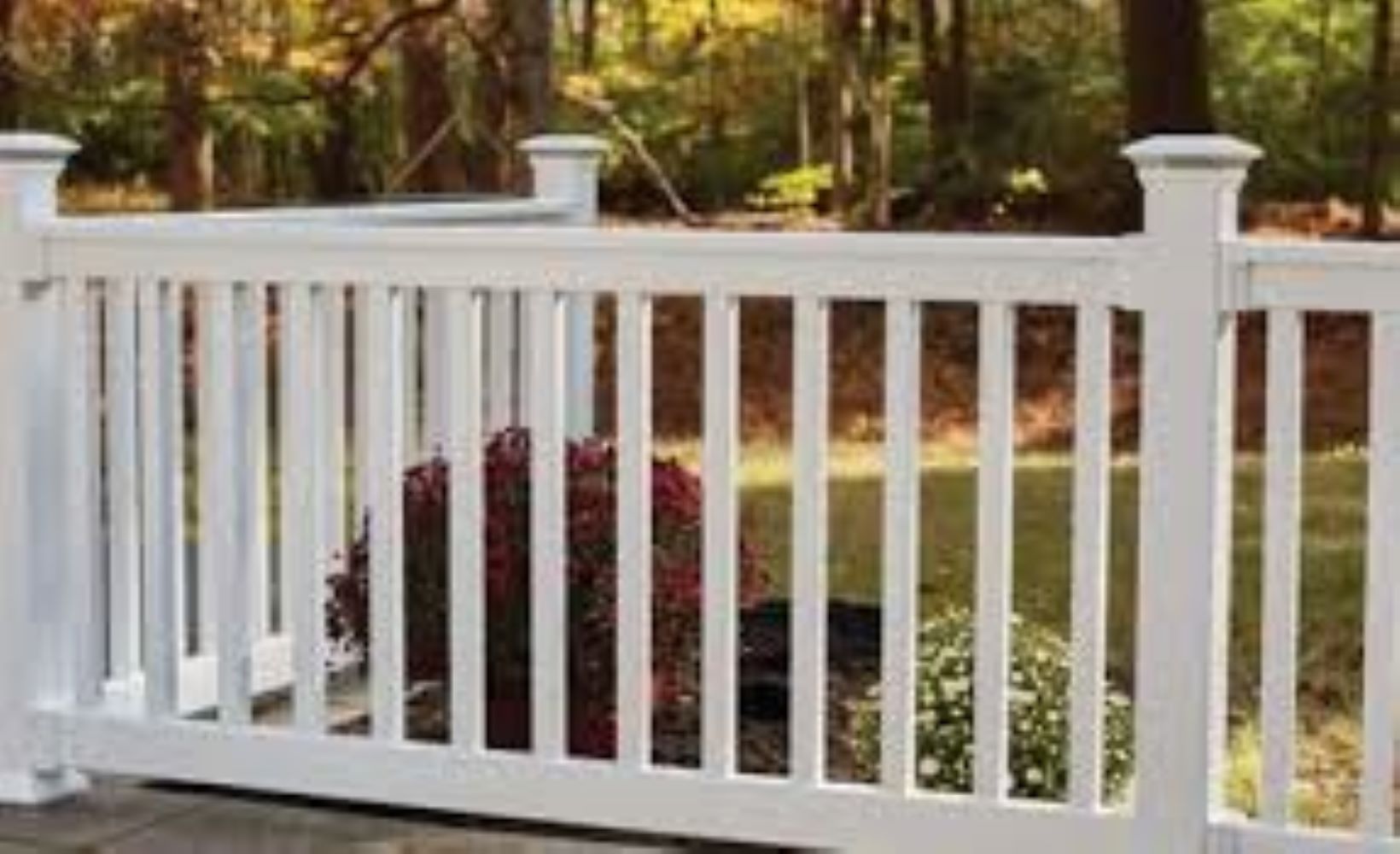 Capital Railing 6 Ft X 35 In X 36 In White Vinyl Deck Rail Kit In The