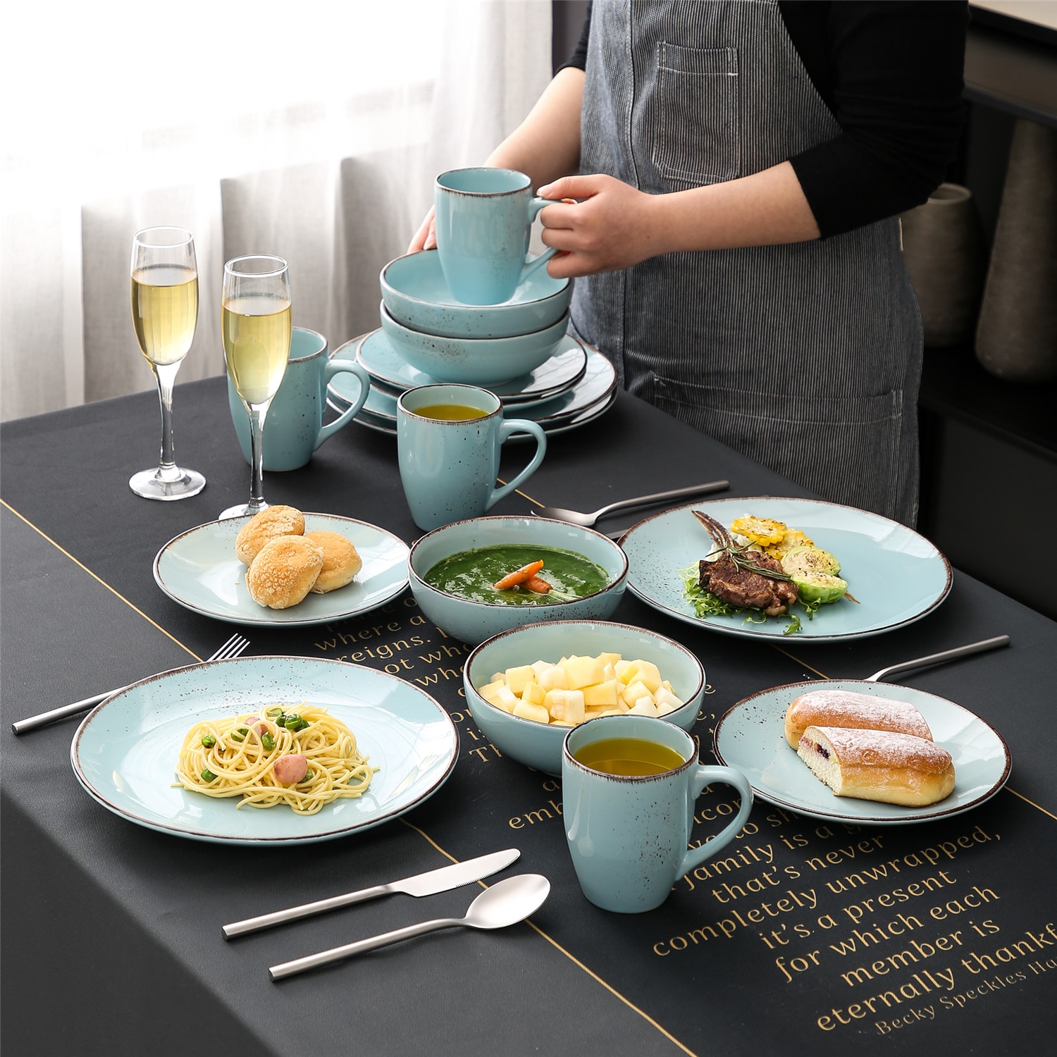 CASAINC VC-NAVIA-3-SL dinnerware - View #4