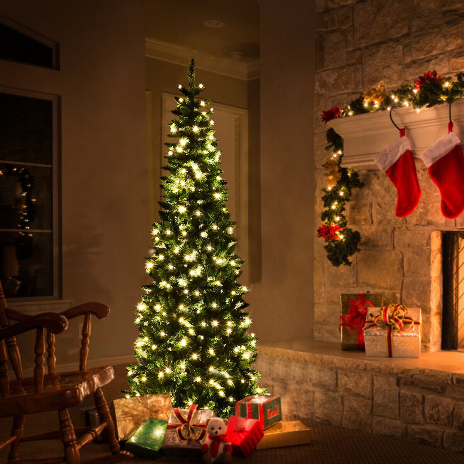 WELLFOR HYJ22071 Artificial-Christmas-Trees - View #7