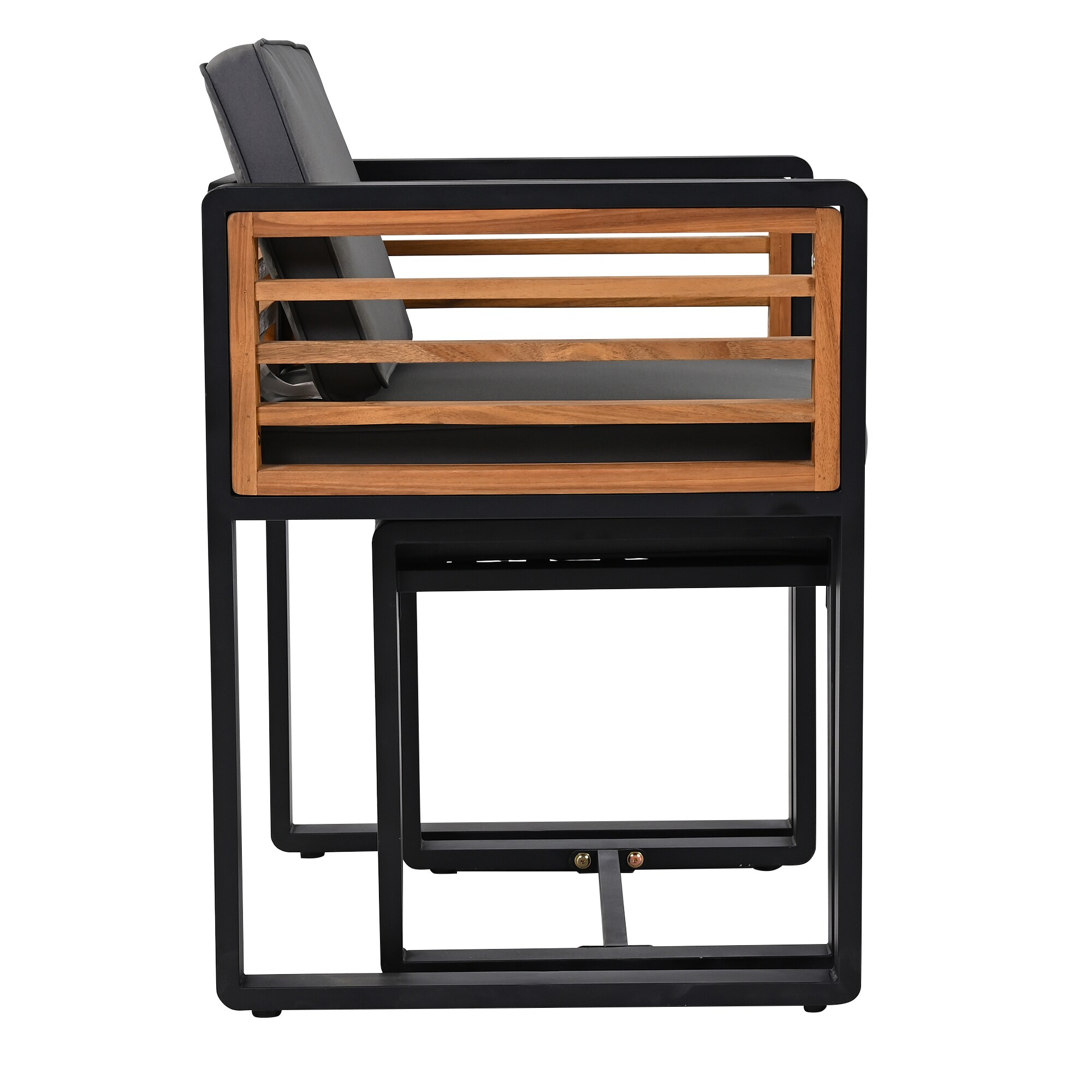 SINOFURN SYA010494GY Patio-Dining-Sets - View #4