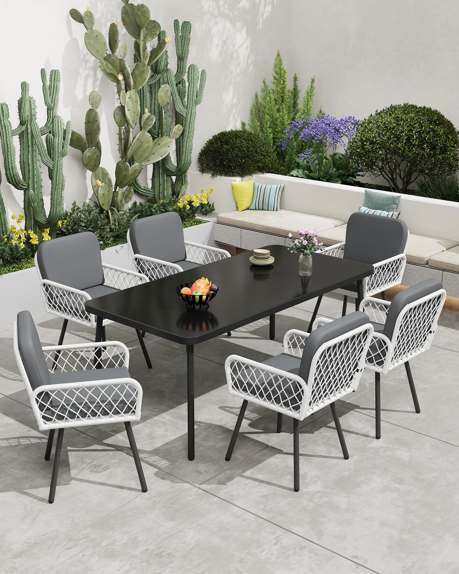 Garvee YMLS-HGXS96MGZ Patio-Dining-Sets - View #4