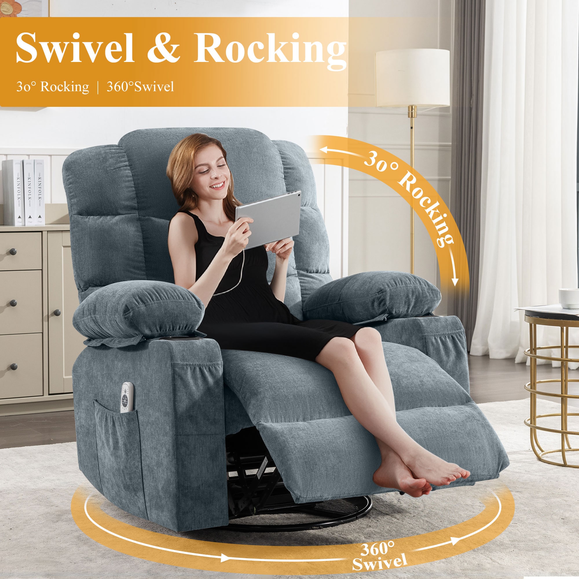 Clihome CL-VA52670 recliners - View #7