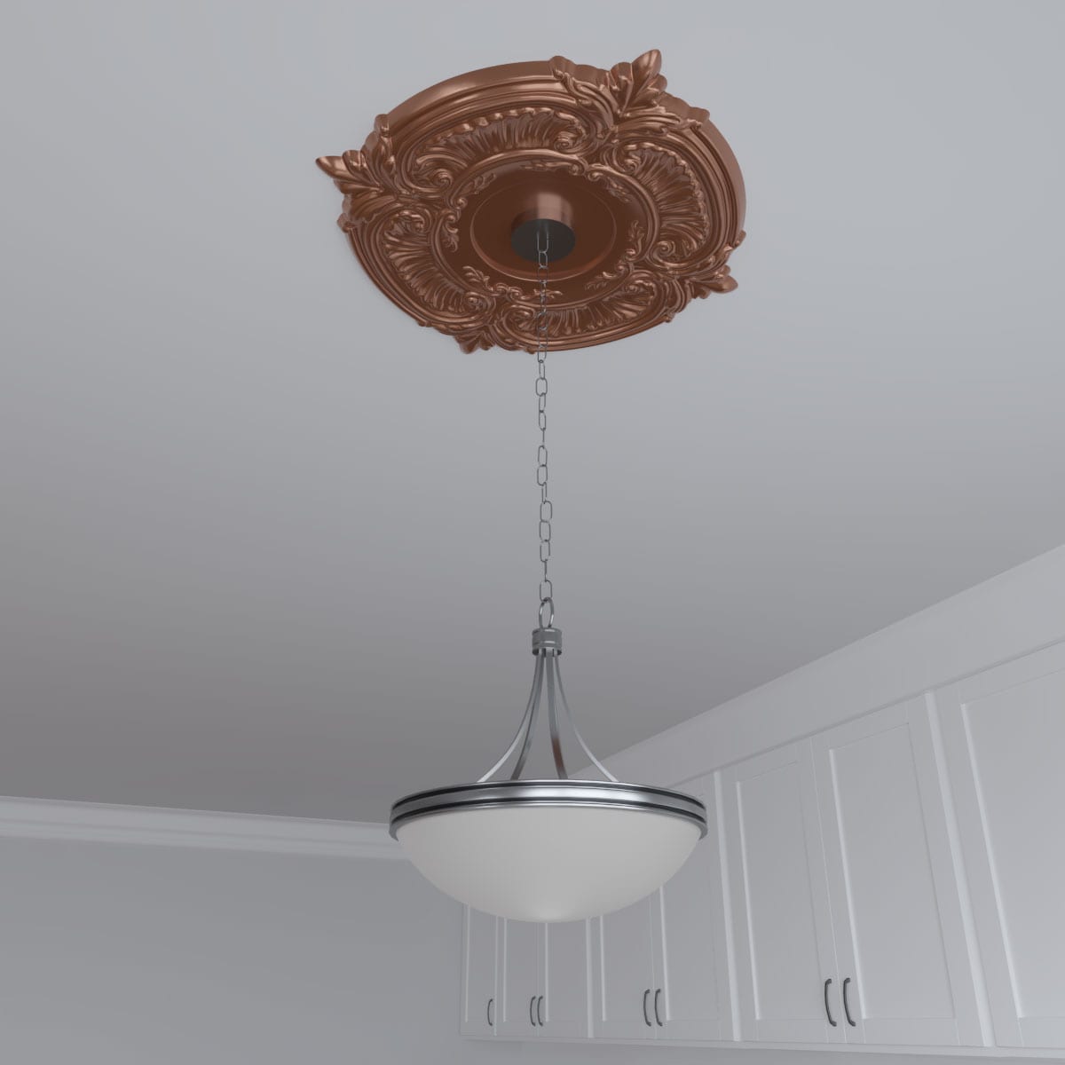 Ekena Millwork CMP22ATBCO Ceiling-Medallions - View #8