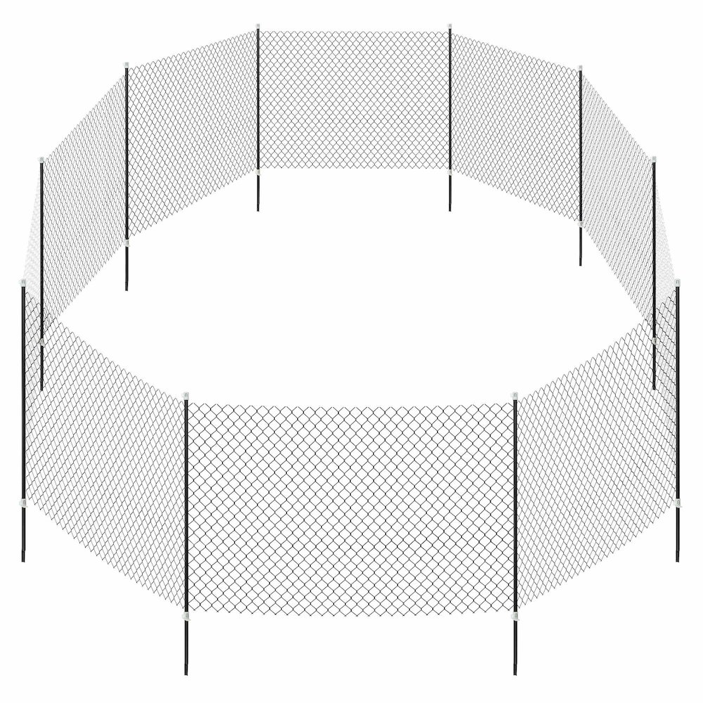 TRIXIE - Portable Pet Fence Mesh Dog Playpen Outdoor Camping Fence Easy to Transport