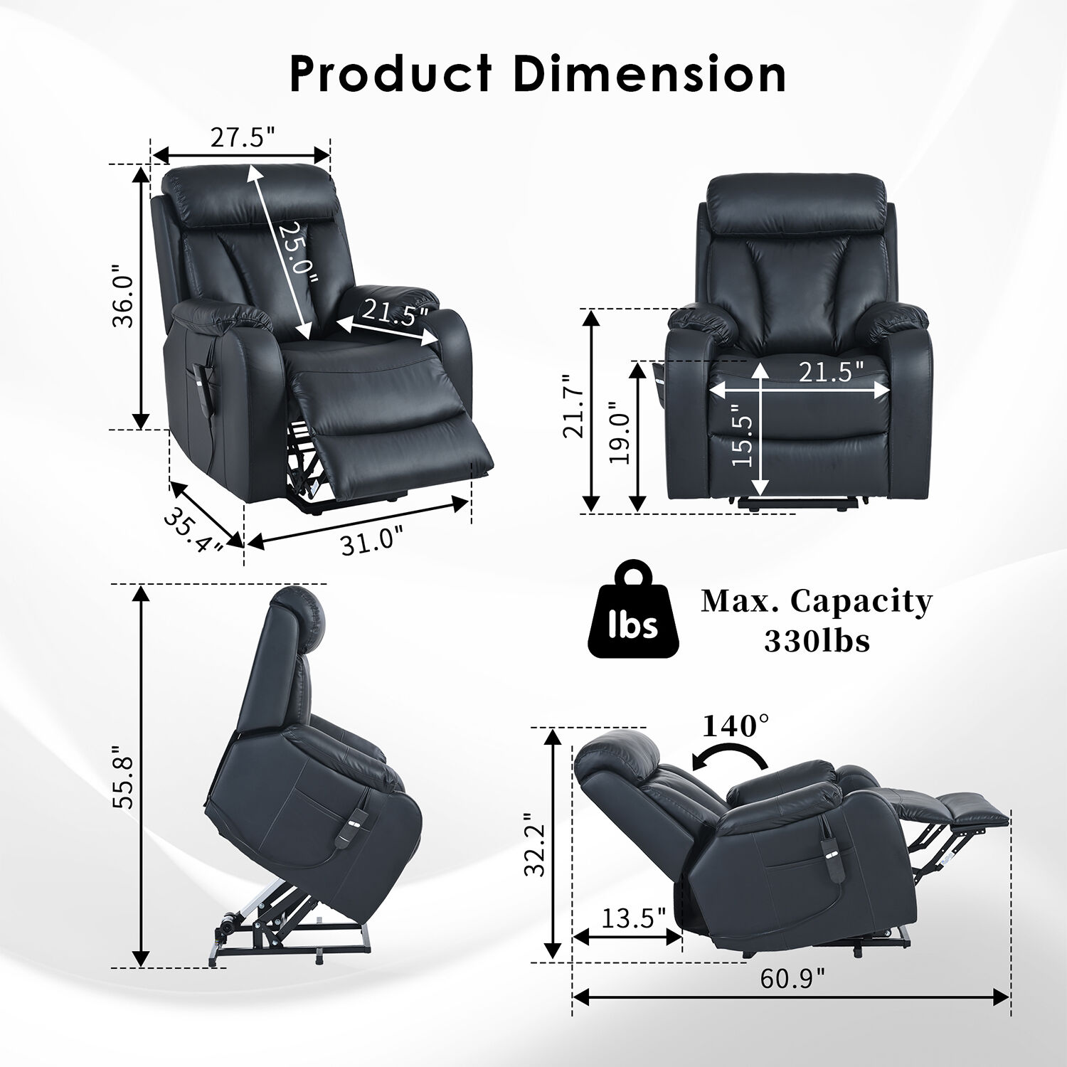 GZMR GZ-W10234 recliners - View #11