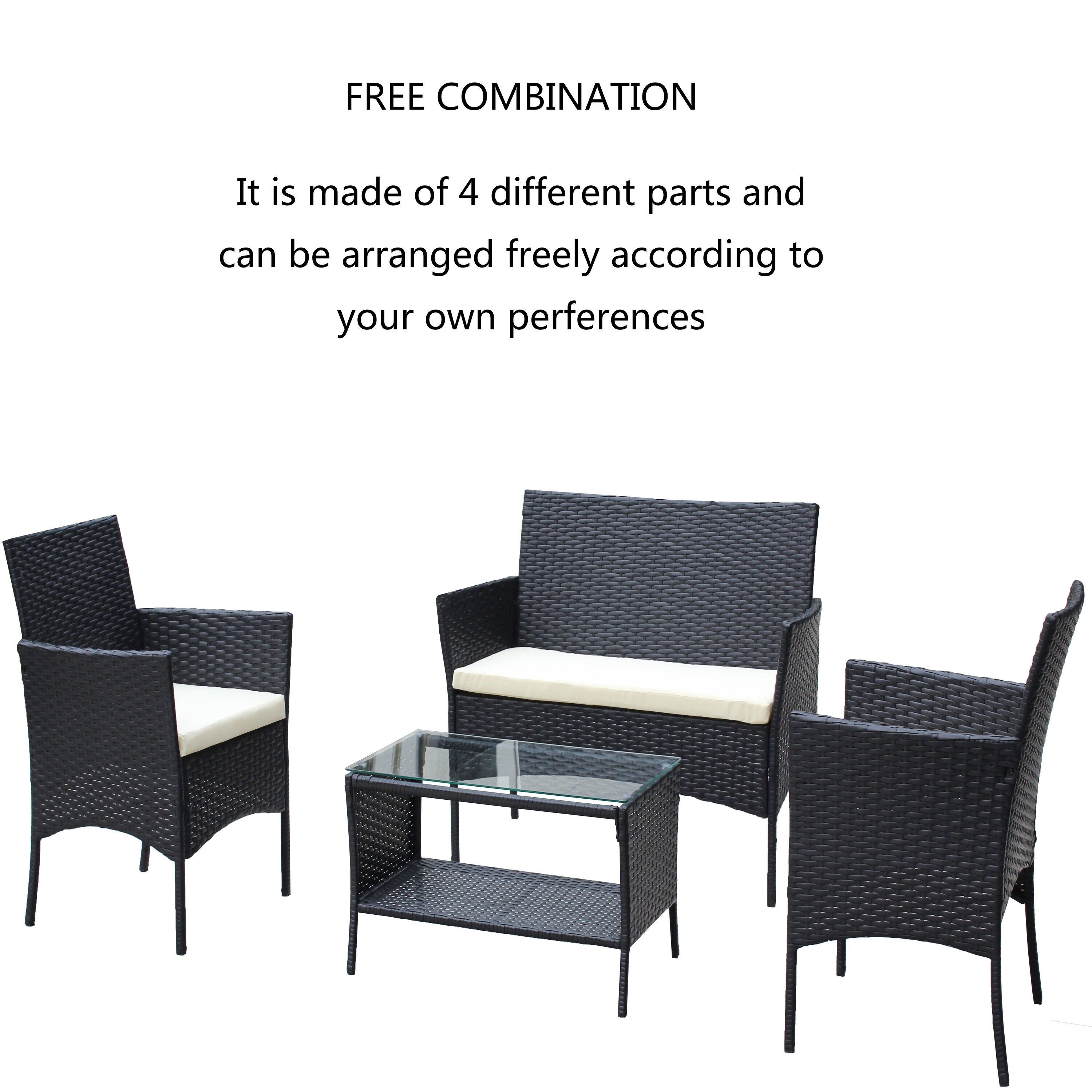 Damerin N7CS25 Patio-Conversation-Sets - View #7