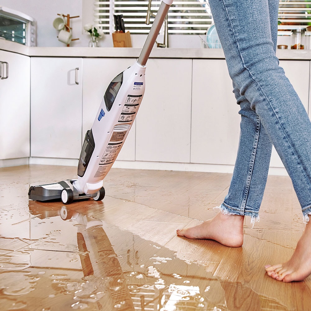 iFLOOR 2 Complete Cordless Wet Dry Vacuum Floor Cleaner and Mop