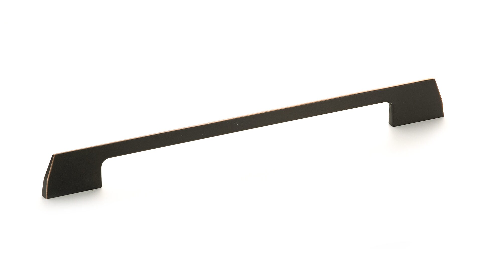 Richelieu BP7125256BORB Clason 10-1/8-in , 256mm Center to Center Brushed Oil-Rubbed Bronze Rectangular Handle
