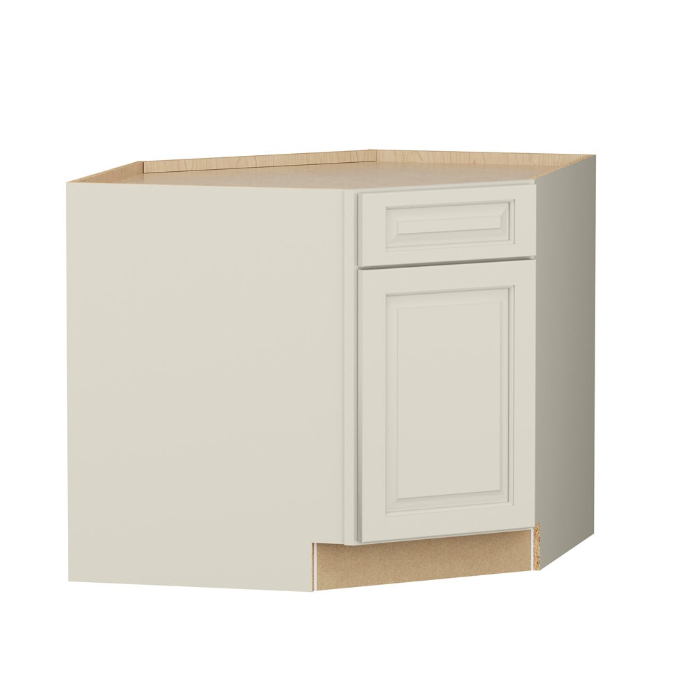 Shenandoah Stemson 36-in W x 34.5-in H x 24-in D Harbor Sink Corner Sink Base Fully Assembled Cabinet Raised Panel Raised panel