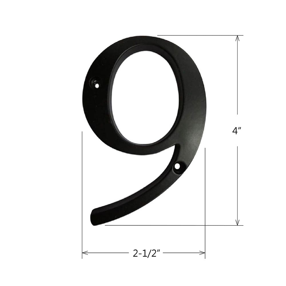 RELIABILT 27019PKBLG Signs-Letters-Numbers - View #2