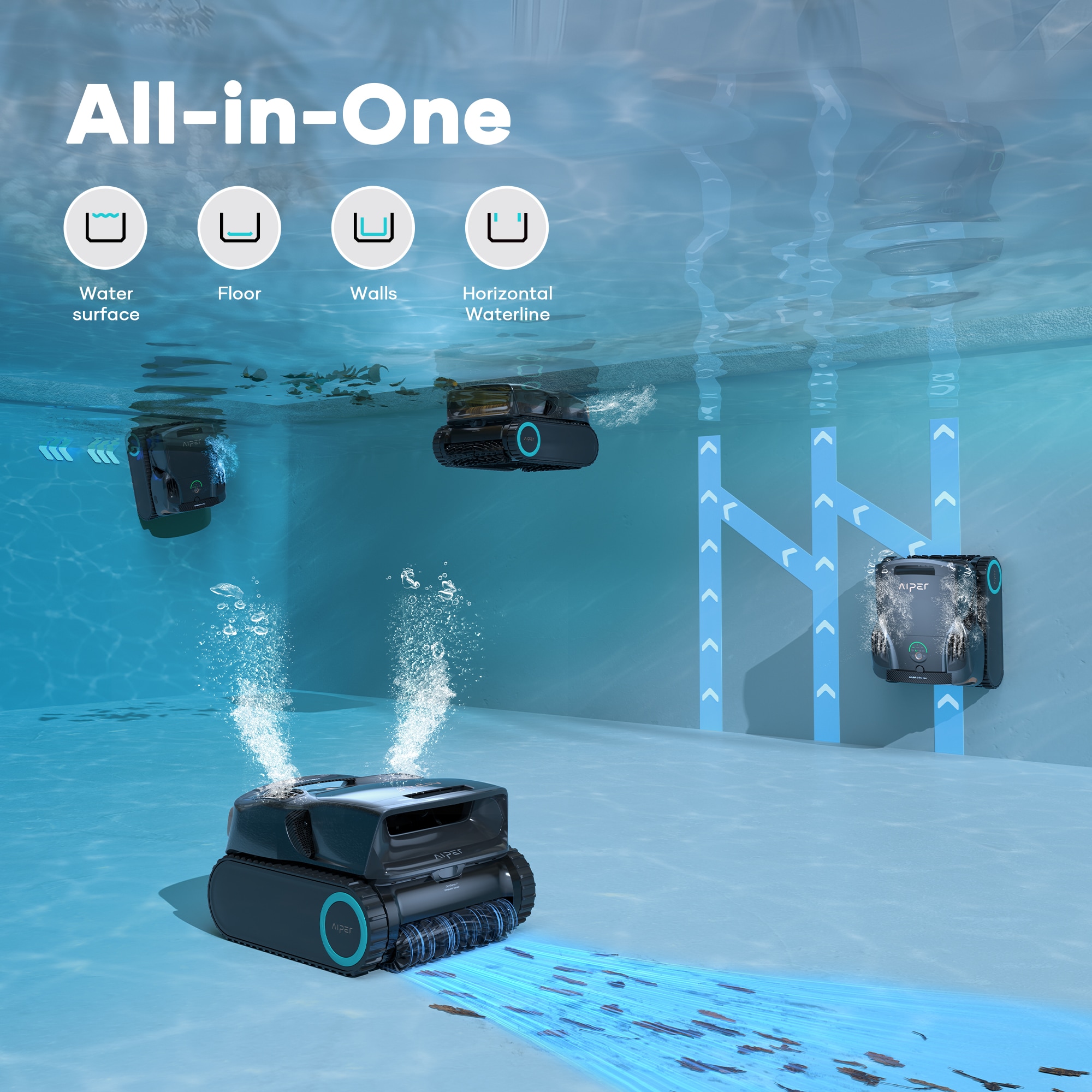 Aiper SCUBA X1 PRO MAX Pool-Vacuums - View #2