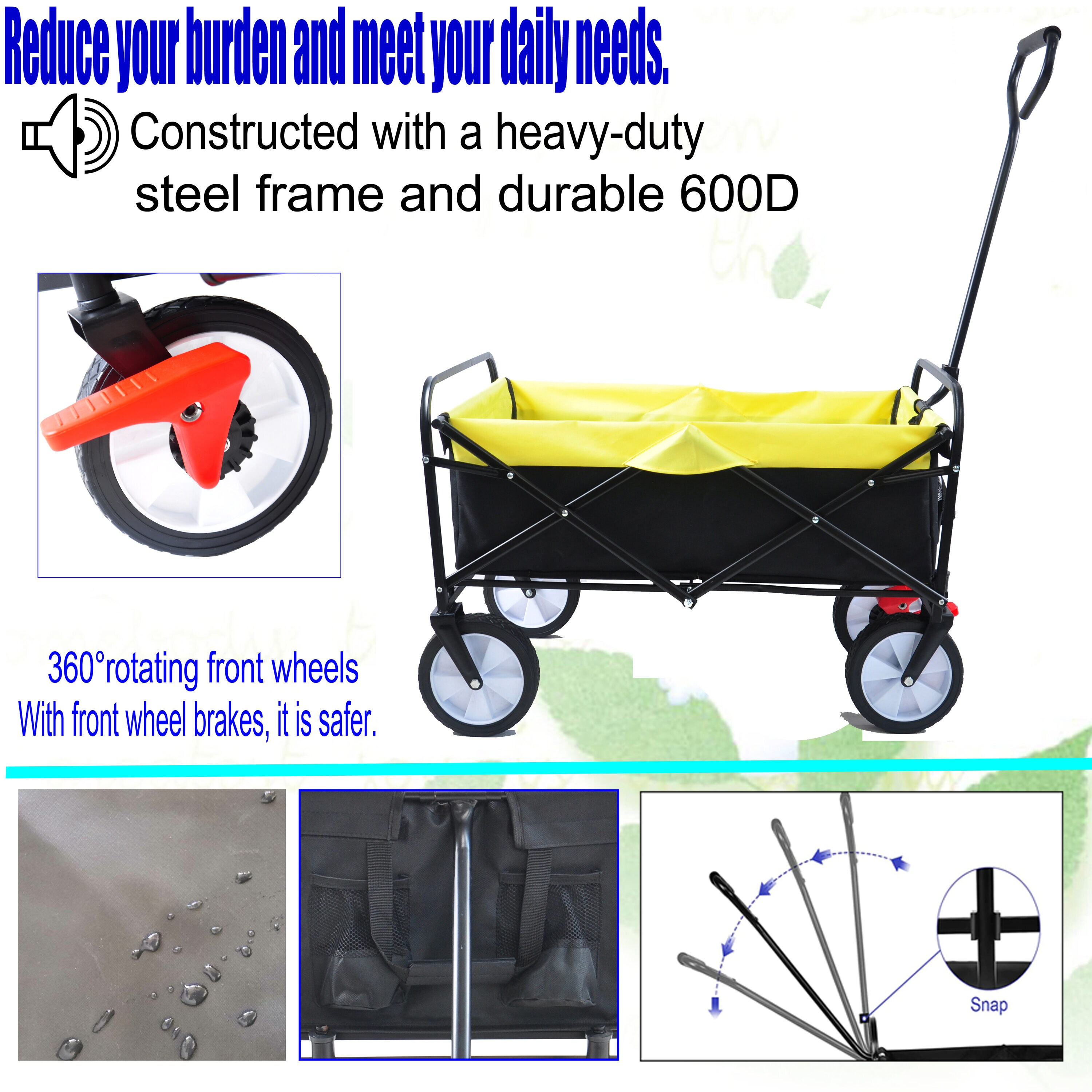 AHIOU HOME ZAAHG-46298C Yard-Carts - View #9