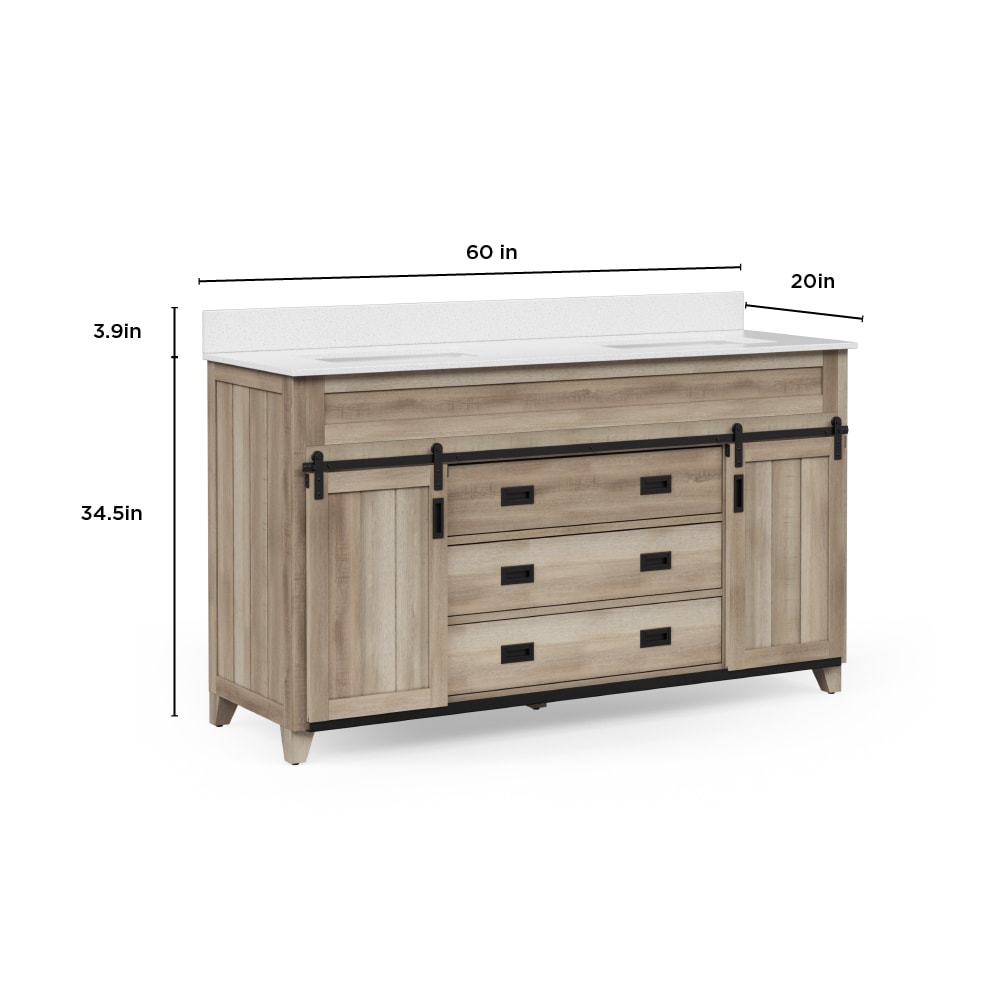 Style Selections LWS60MRTB Bath-Vanity-Combo - View #8