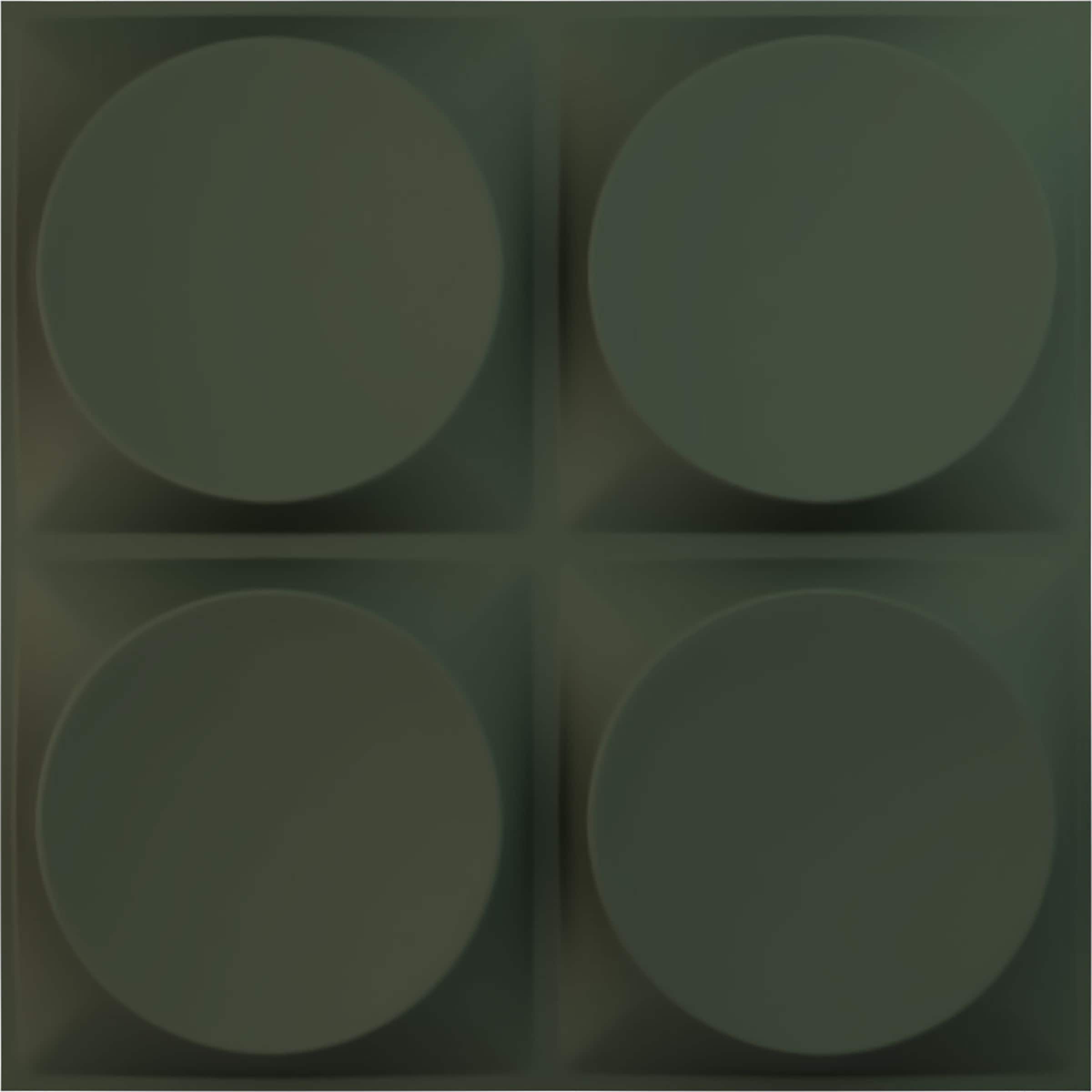 Ekena Millwork WP20X20ADGHC 19-5/8-in x 19-5/8-in Embossed Paintable/Stainable Green PVC Wall Panel ( 2.67-sq ft )