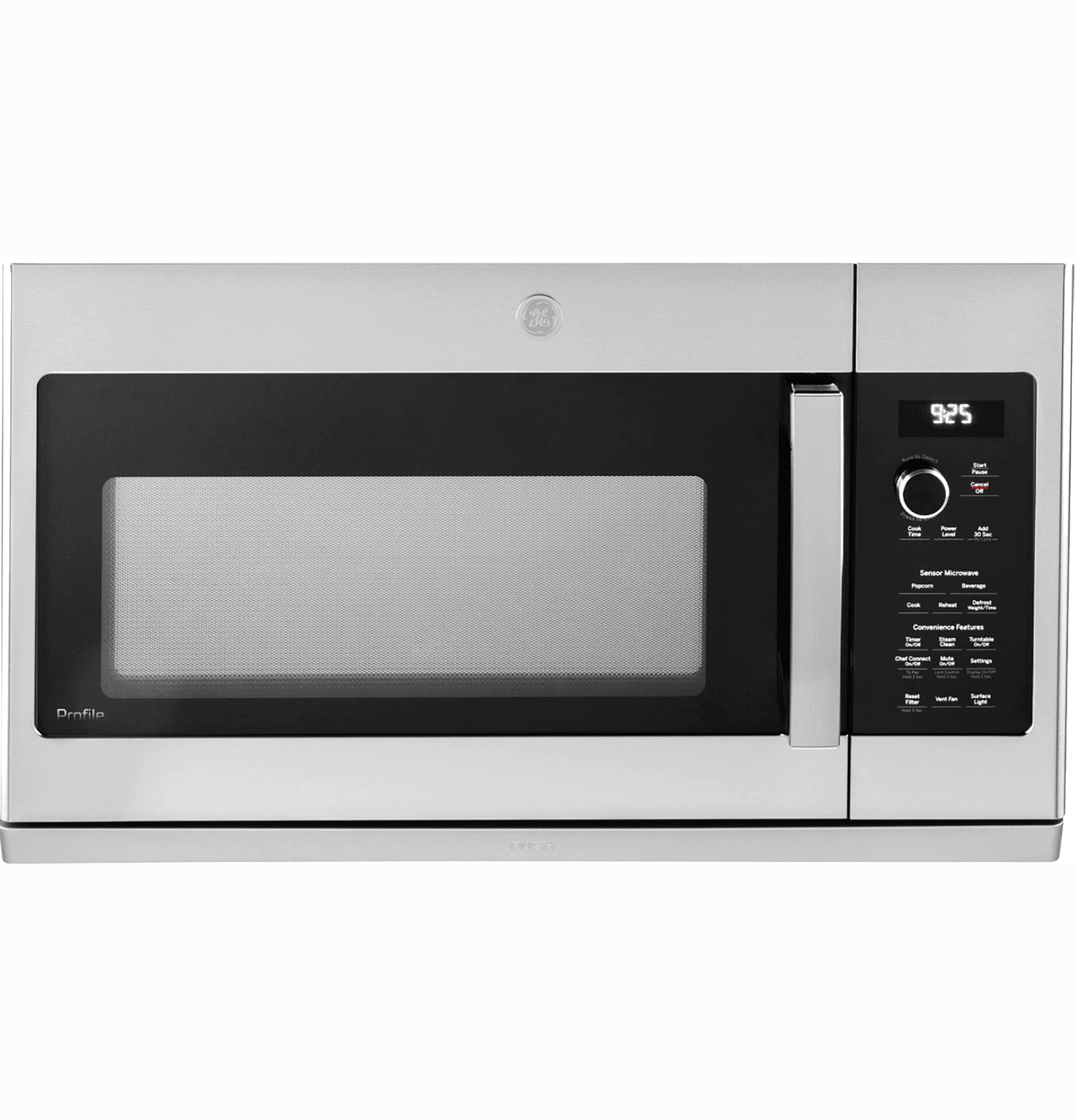 GE PVM9225RYSS Profile 2.2-cu ft Over-the-Range Microwave with Sensor Cooking ( Stainless steel )