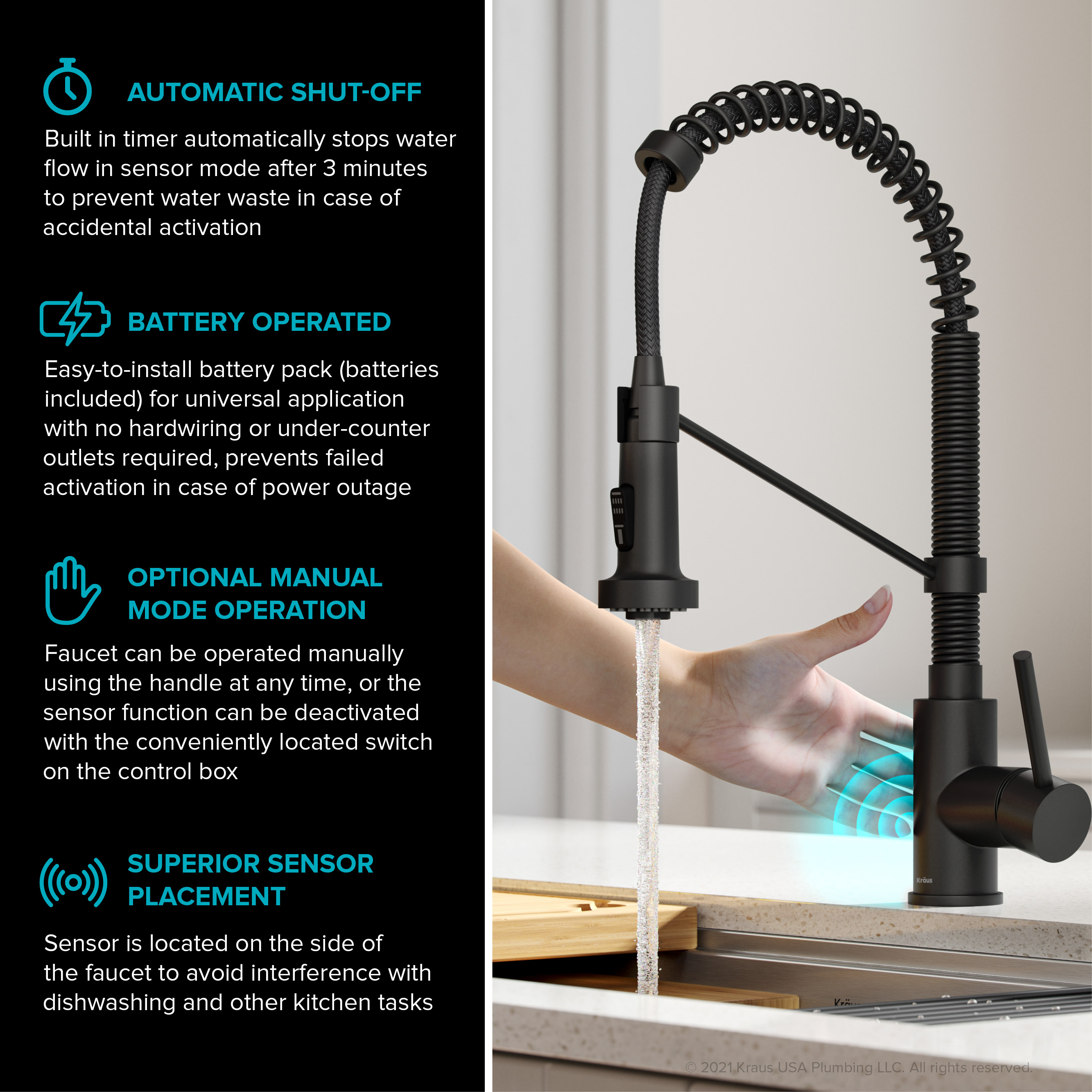 Kraus KSF-1610MB-DP02-C Kitchen-Faucets - View #7