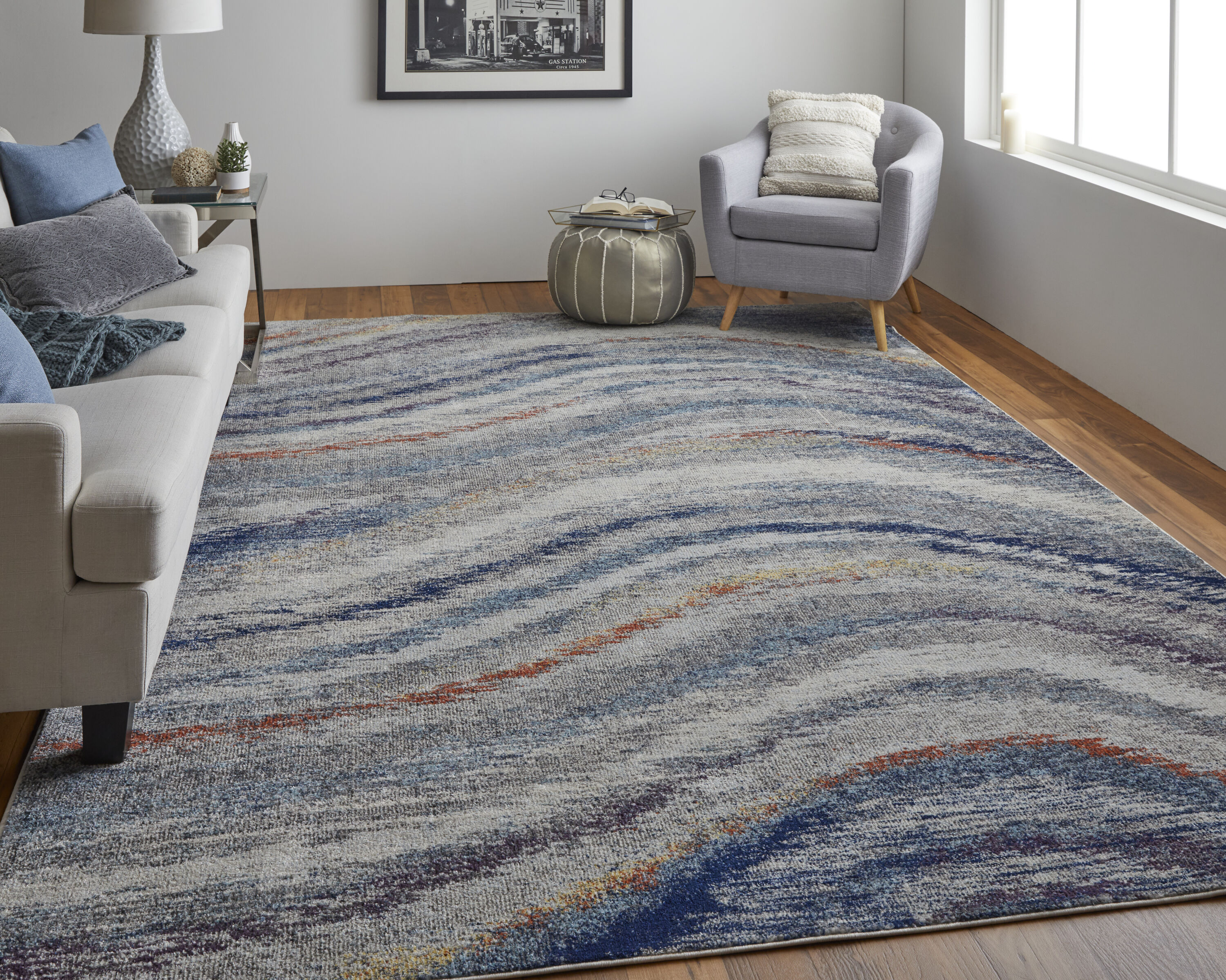 Room Envy EDGR39INMLTGRYP00 rugs - View #3