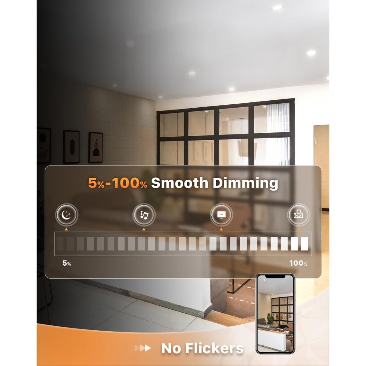 Knojodu LULIN-295E64 Led-Retrofit-Downlight - View #4