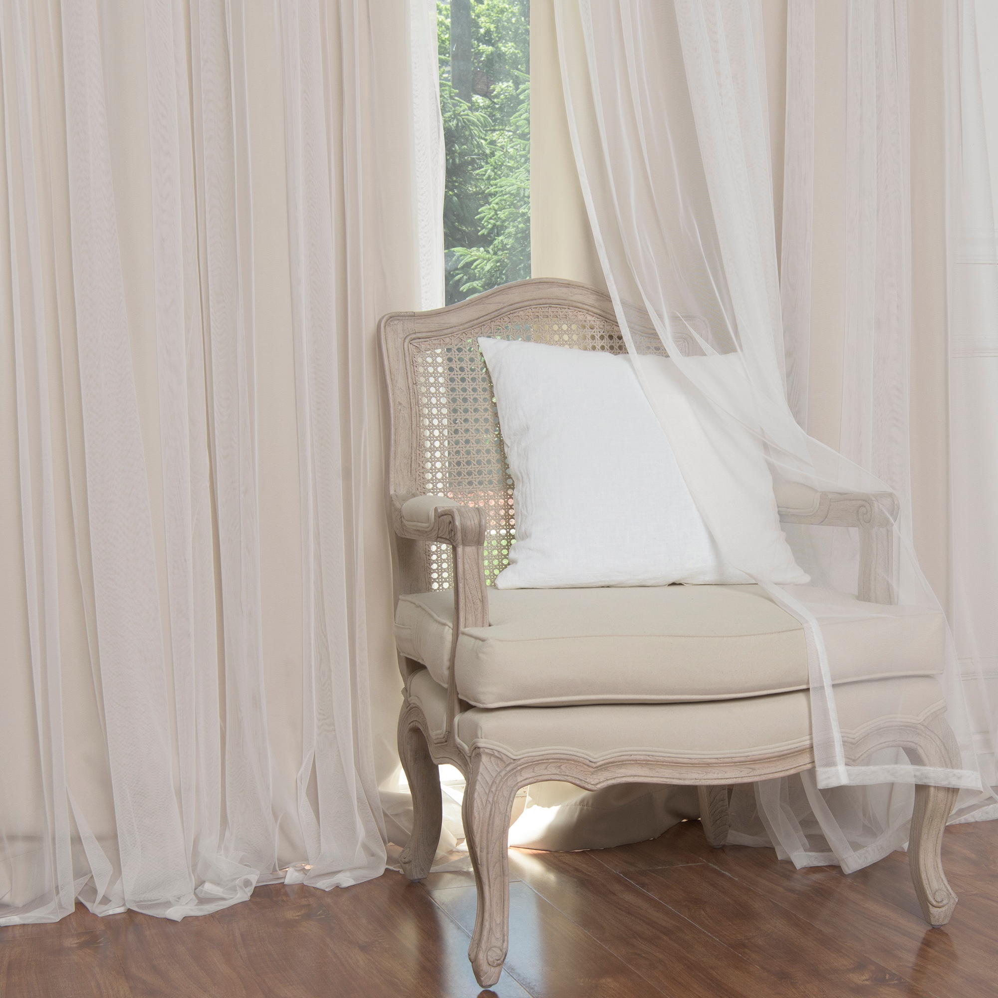 Best Home Fashion GR-MARRYME-84-BEIGE curtains - View #3