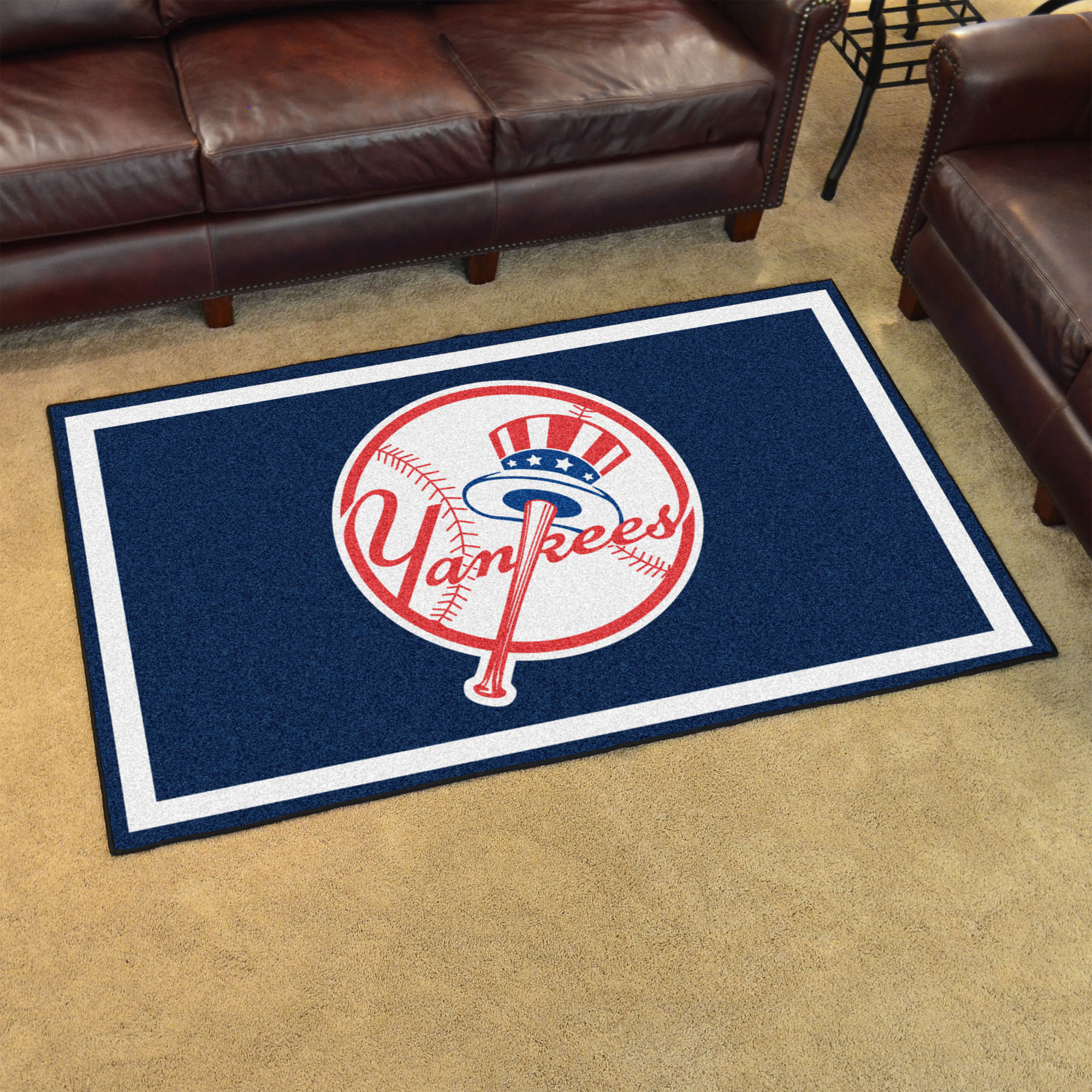 New York Yankees Medallion Door Mat