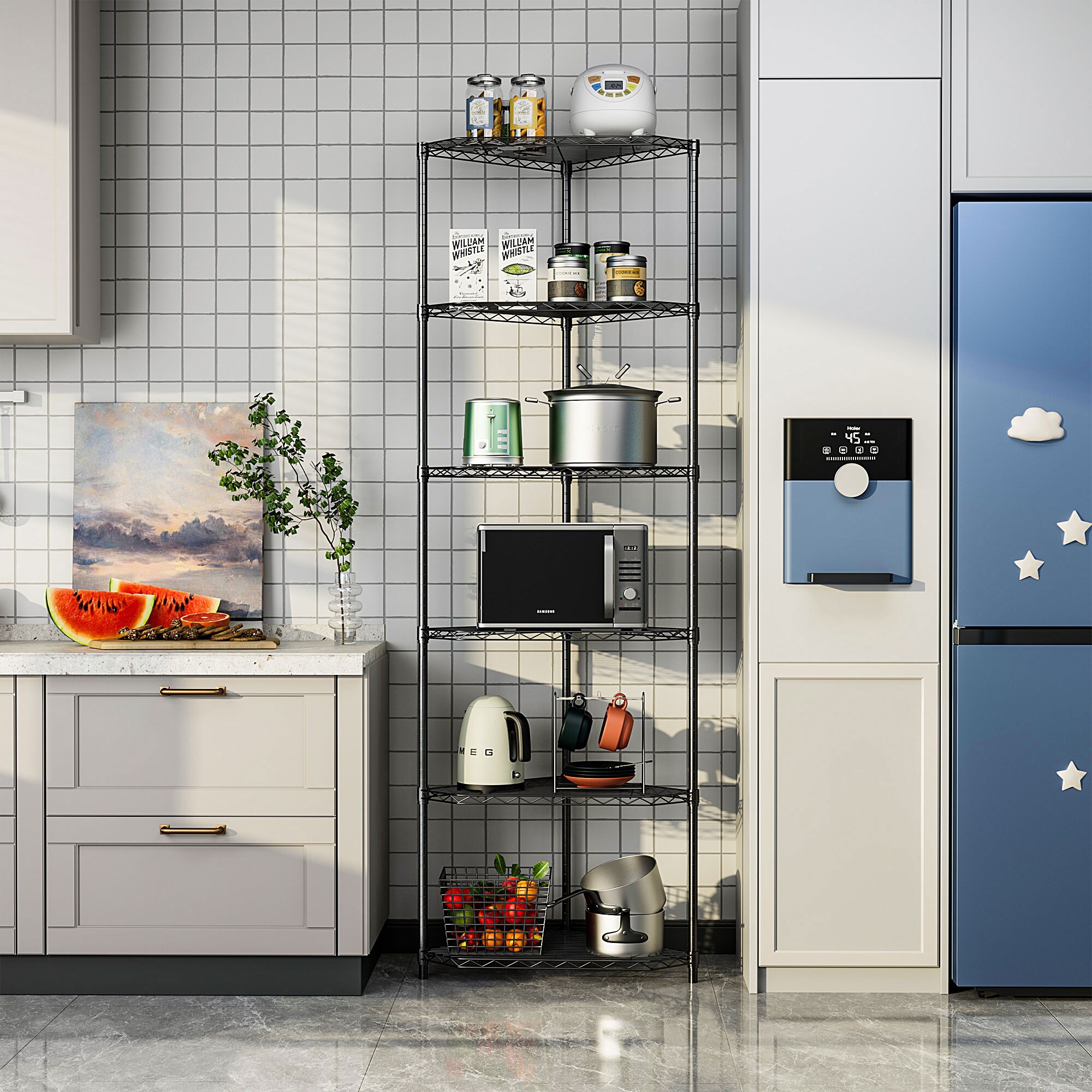 Gaierptone CRXAG4PMD6Y Free-Standing-Shelving - View #3
