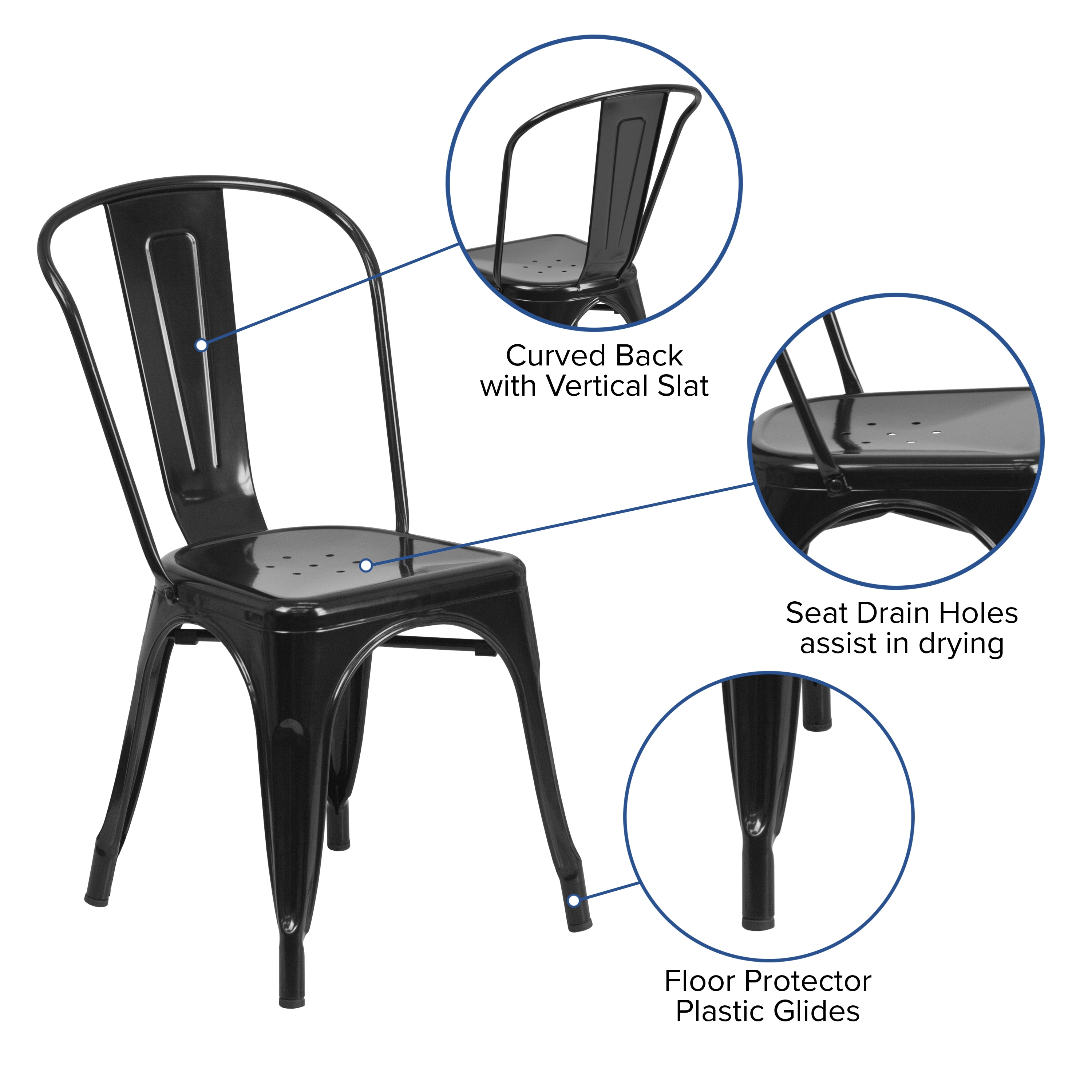Flash Furniture 889142002710 Dining-Chairs - View #3
