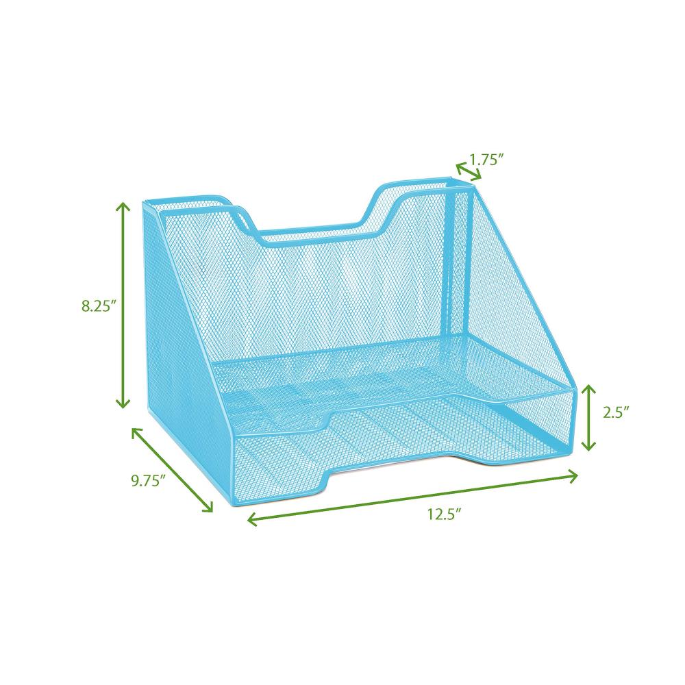 Mind Reader MESHBOX3-BLU Desktop-Organizers - View #8