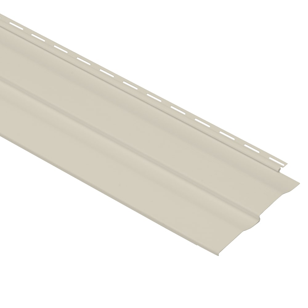 Georgia-Pacific 531660A Vision Pro Double 4-in Dutch lap Almond Vinyl Siding Panel 8.0-in x 150.0-in 8.33-sq ft /piece
