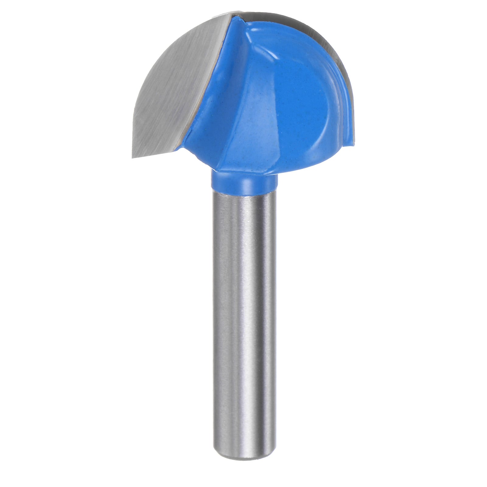 Unique Bargains Router Bit Core Box 1/4 Shank 7/8 Inch Cutting Dia. Round Nose Router Bit 2 Flutes Carbide Cove Box Cutter for Carpentry Woodworking Milling Cutter Tool #S26030900UX4357