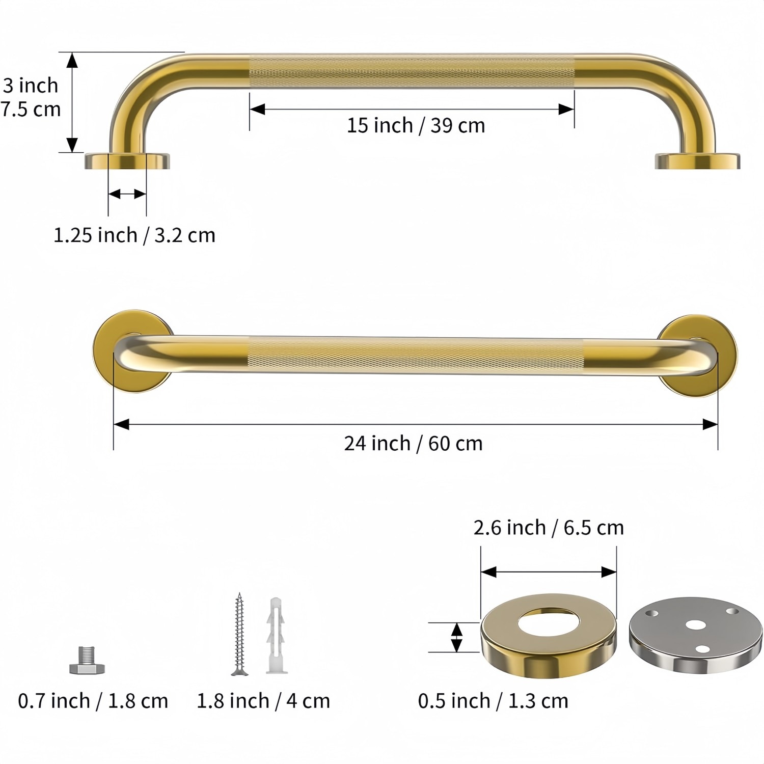 Numhew NHSEAN7264 Grab-Bars - View #3