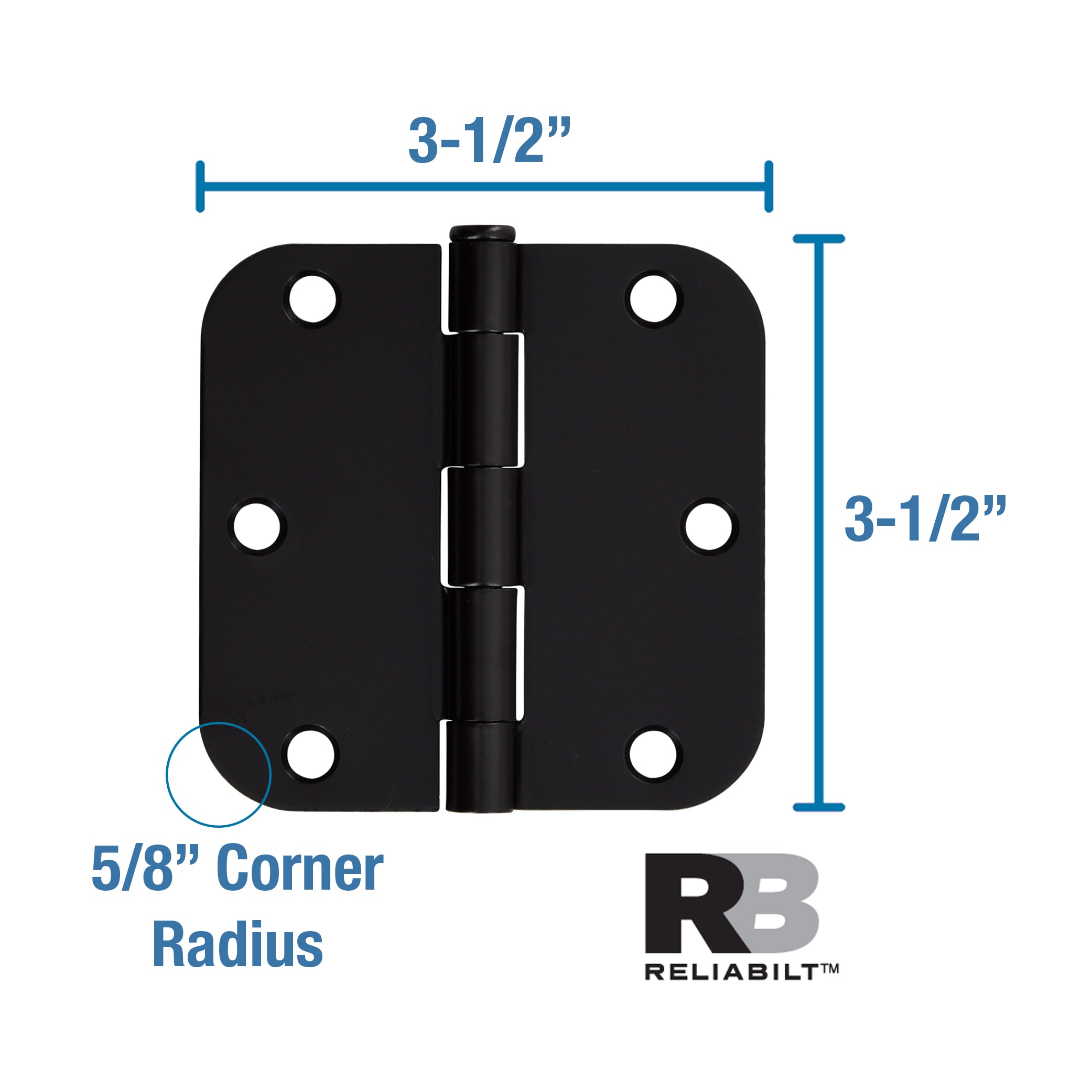 RELIABILT 605666 Entry-Door-Hinges - View #8