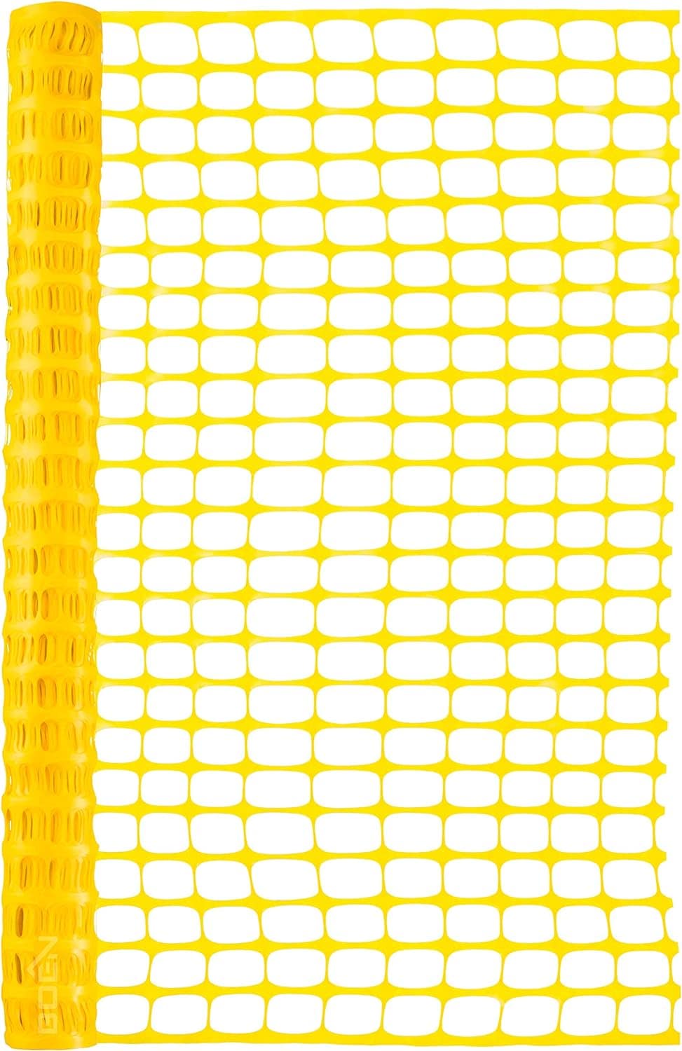 BOEN 4' x 100' Yellow Plastic Safety Snow Fence
